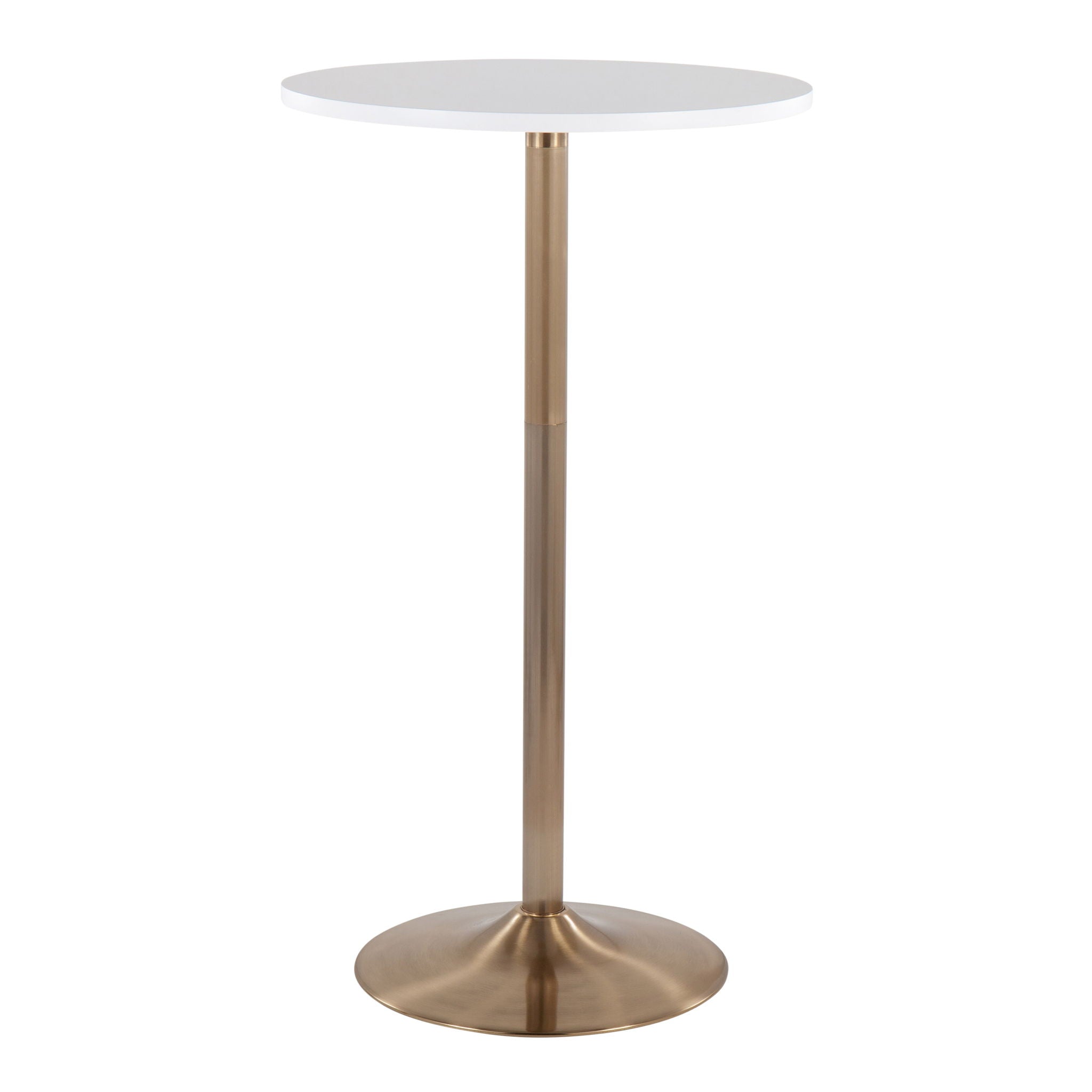 Pebble - Contemporary & Glam Adjustable Dining / Bar Table - Best Buy Furniture