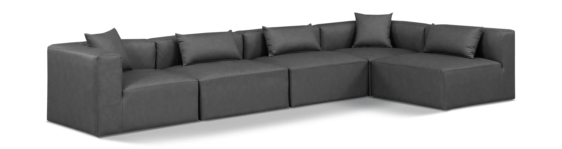 Cube - 5 Piece Modular Sectional - Best Buy Furniture
