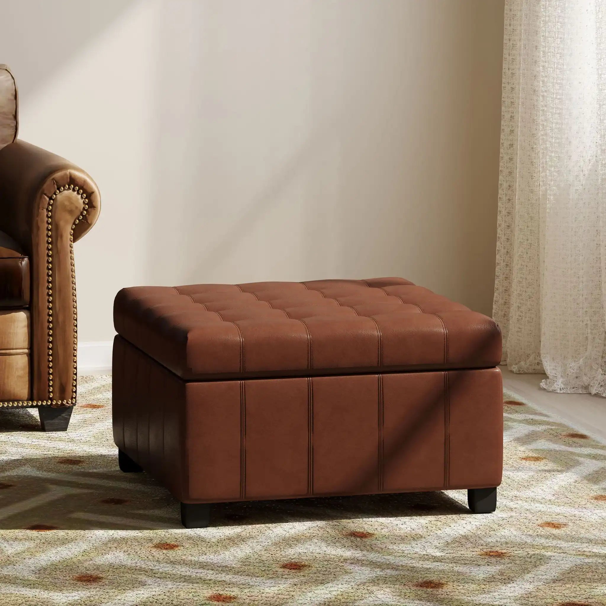 Storage Ottoman For Living Room - Best Buy Furniture