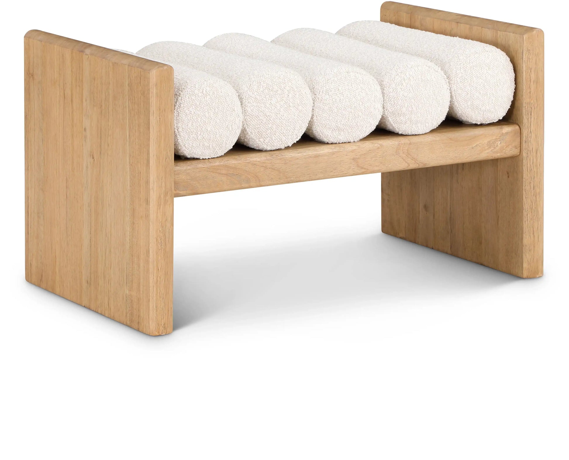 Waverly - Bench With Natural Frame - Best Buy Furniture