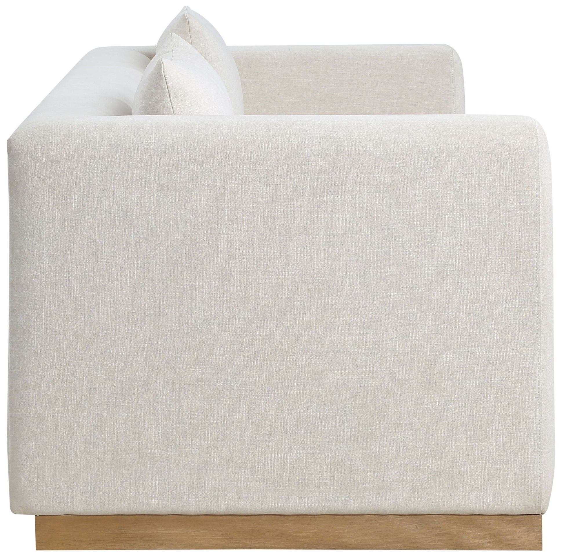 Alfie - Linen Textured Fabic Sofa - Best Buy Furniture