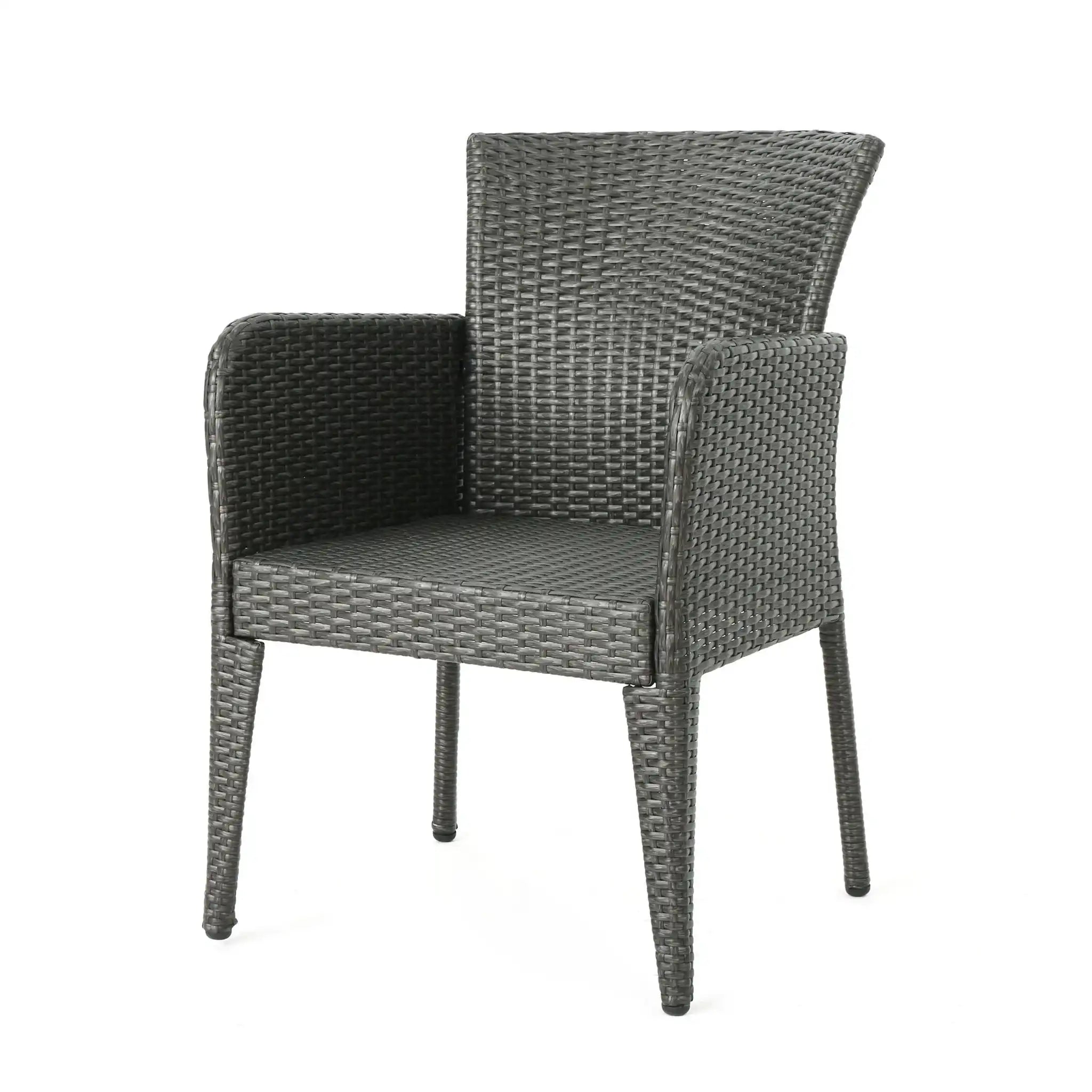 Anaya - Outdoor Wicker Dining Armchair (Set of 2) - Best Buy Furniture
