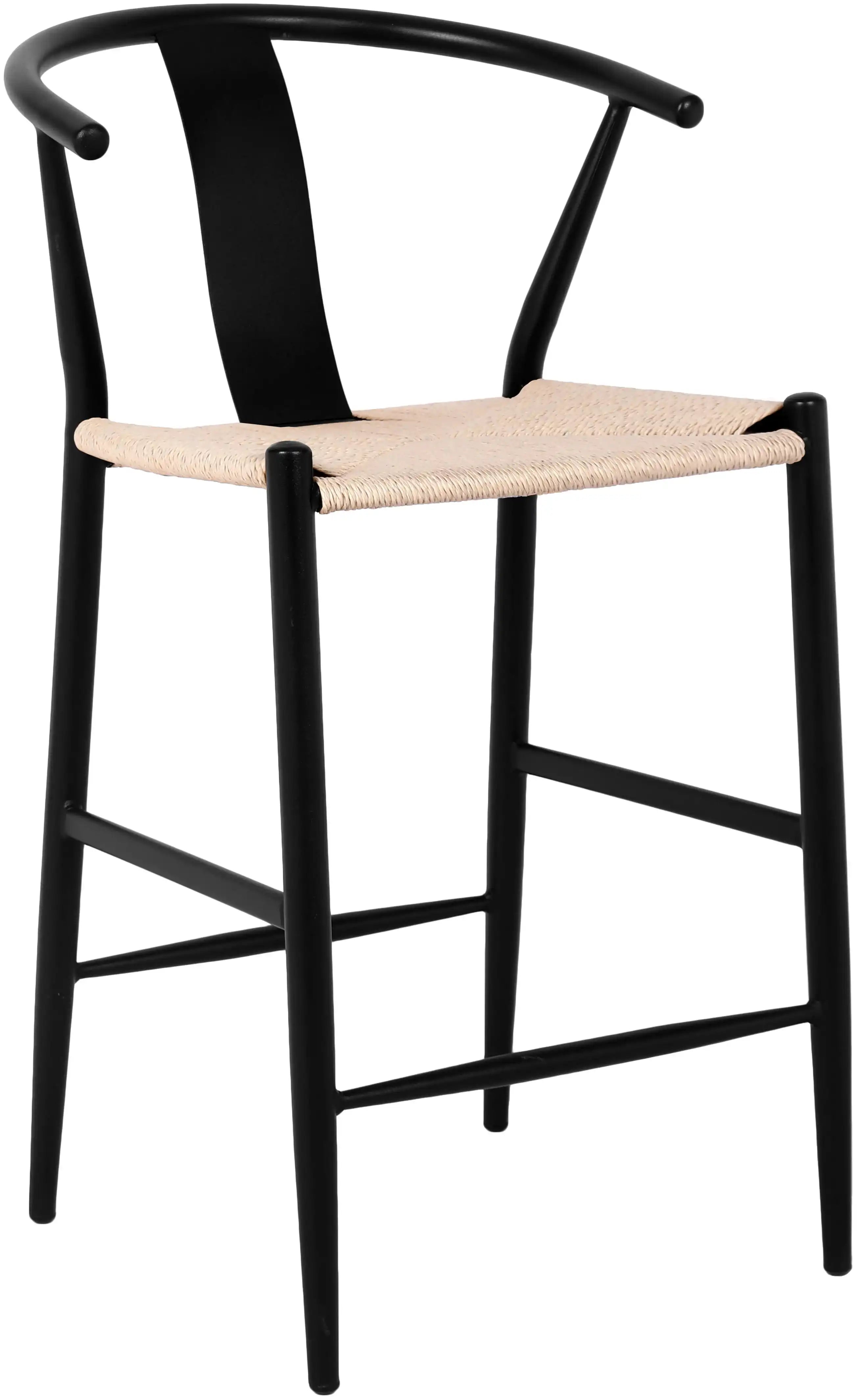 Beck - Hand Woven Rope Stool (Set of 2) - Best Buy Furniture