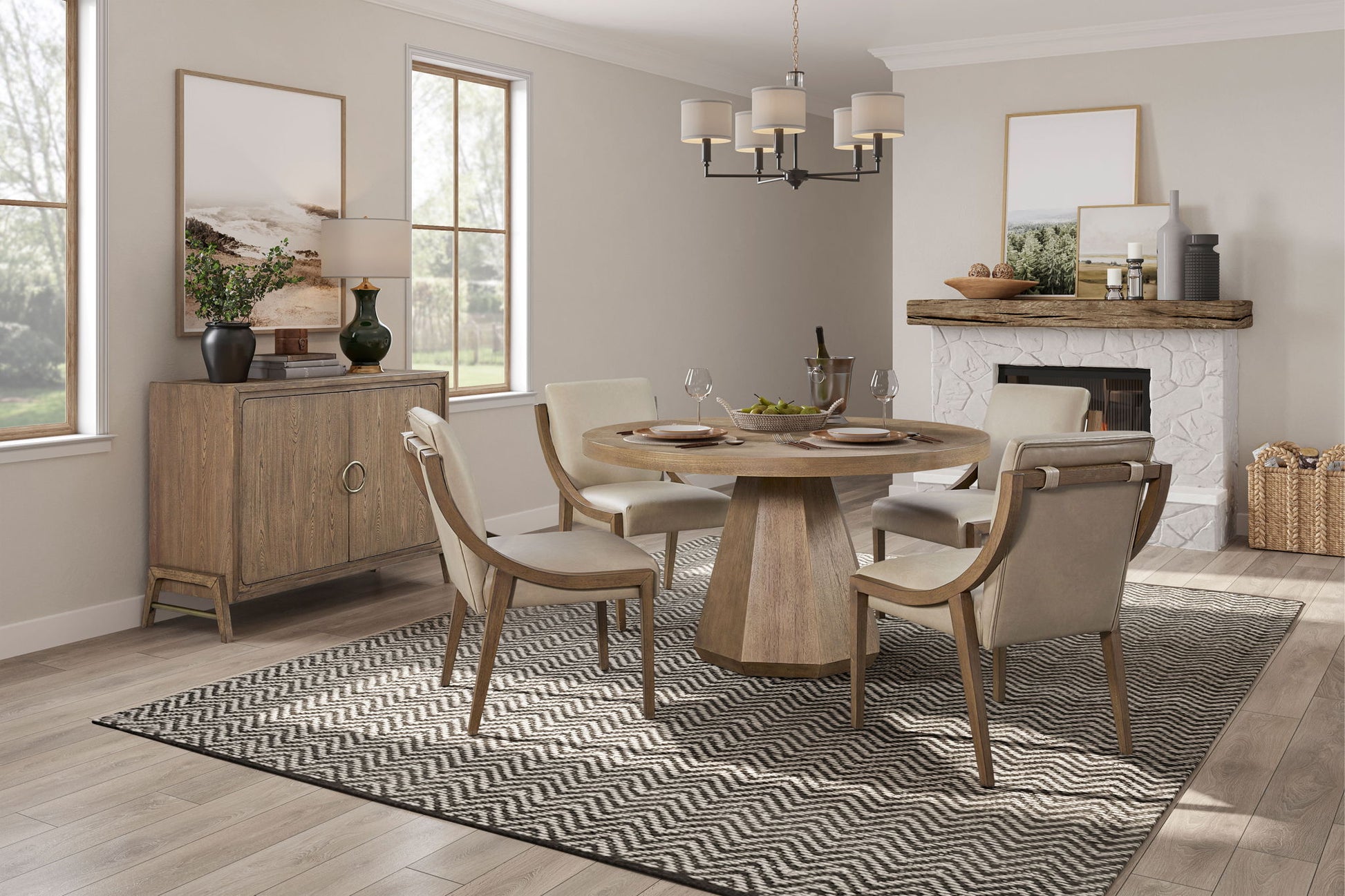Elegant Round Dining Table - Best Buy Furniture