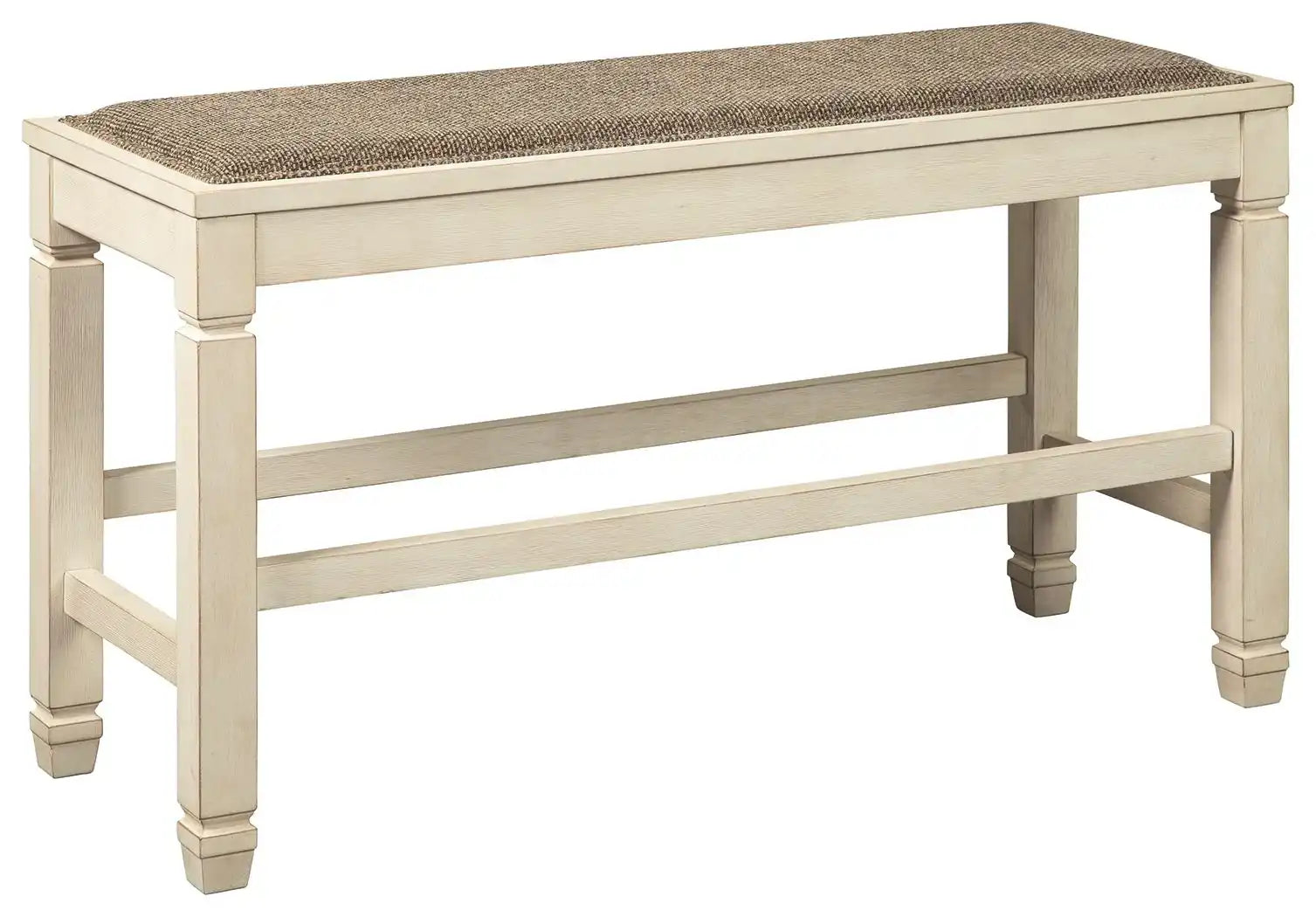 Bolanburg - DBL Counter UPH Bench - Beige - Best Buy Furniture