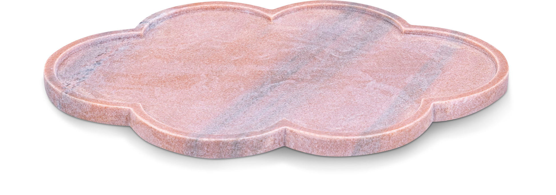 Rimini - Marble Clover Shaped Tray - Best Buy Furniture