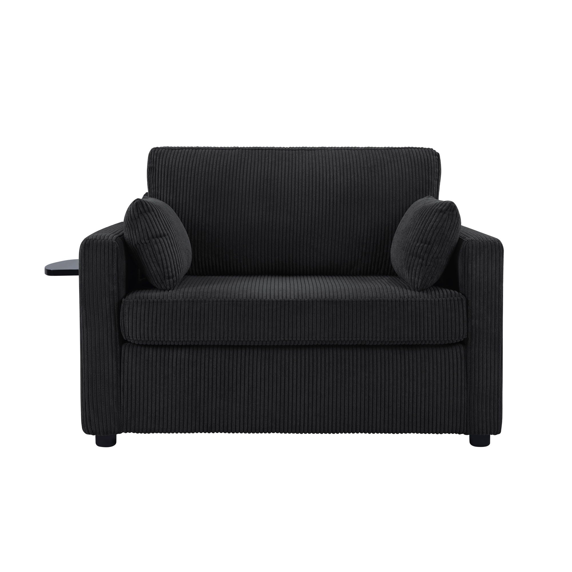 Sleeper Sofa With Foldable Mattress, USB Ports, Side Table & Storage Pocket - Best Buy Furniture