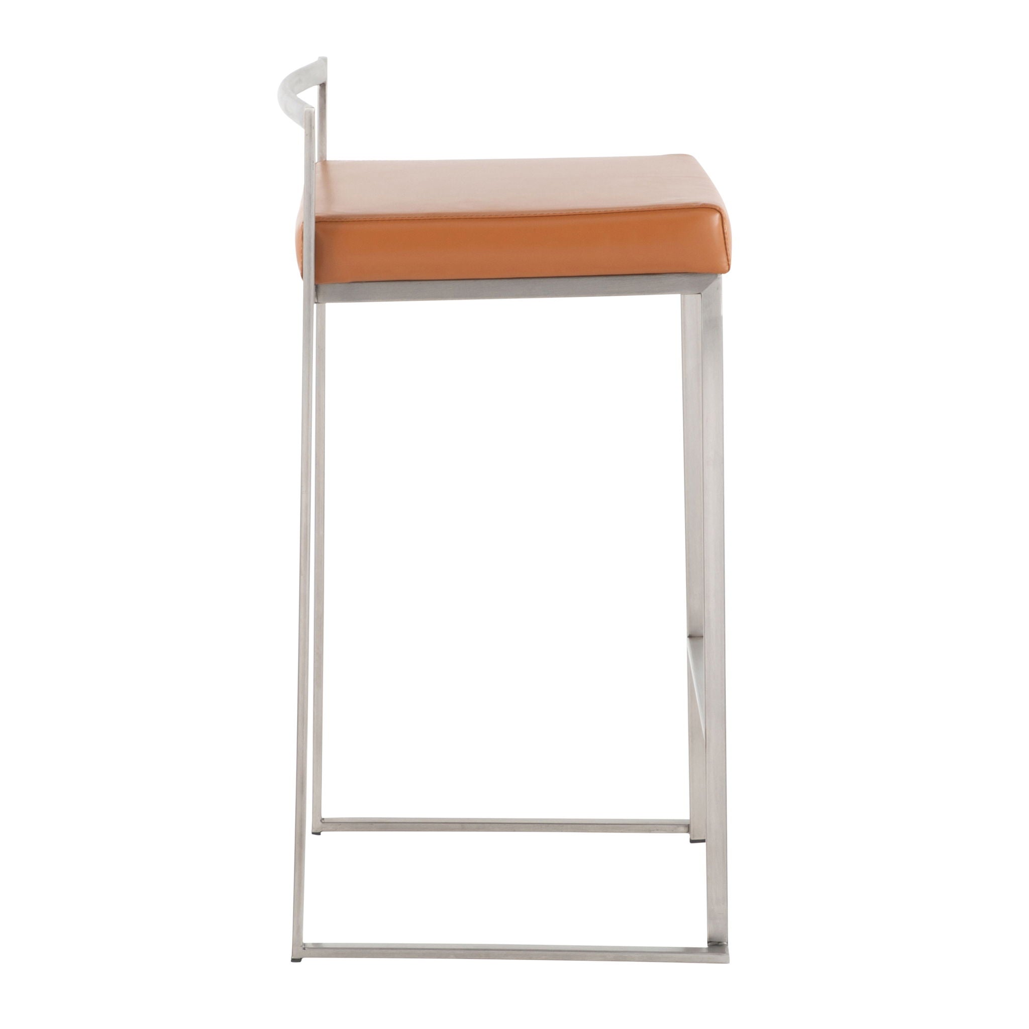 Fuji - Contemporary Elegant Stackable Counter Stool Set - Best Buy Furniture