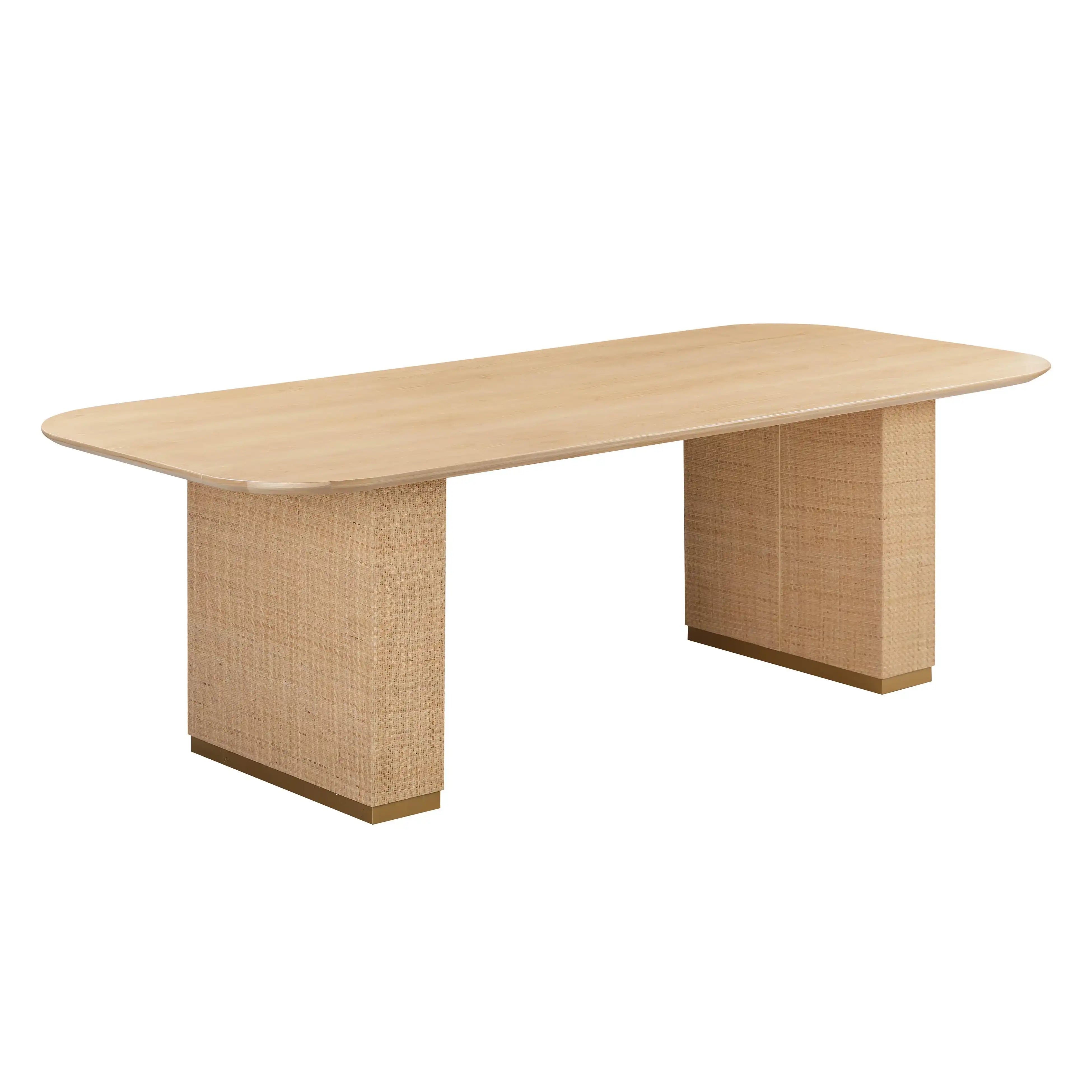 Akiba - Rectangular Dining Table - Natural - Best Buy Furniture