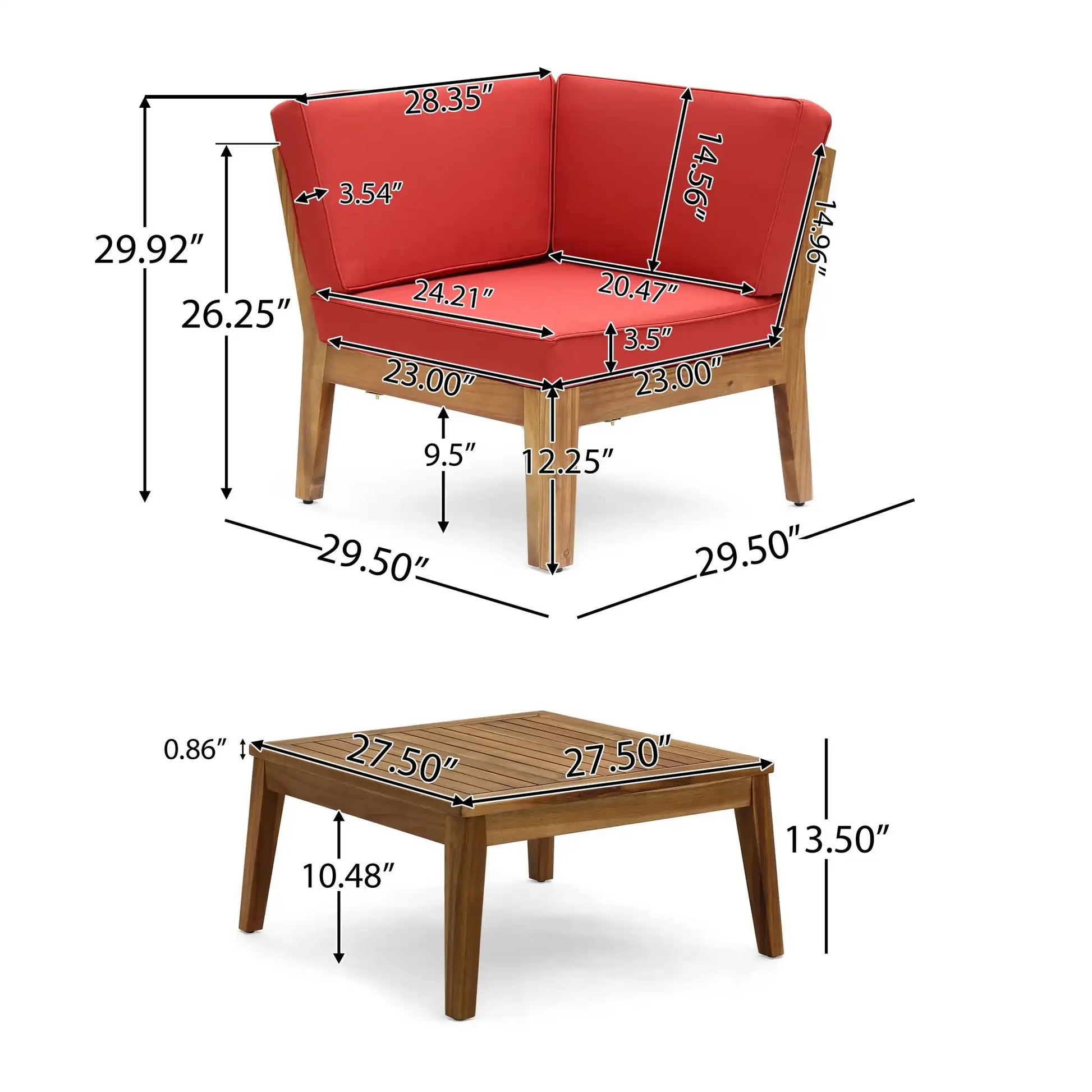 Grenada - Corner And Coffee Table - Best Buy Furniture