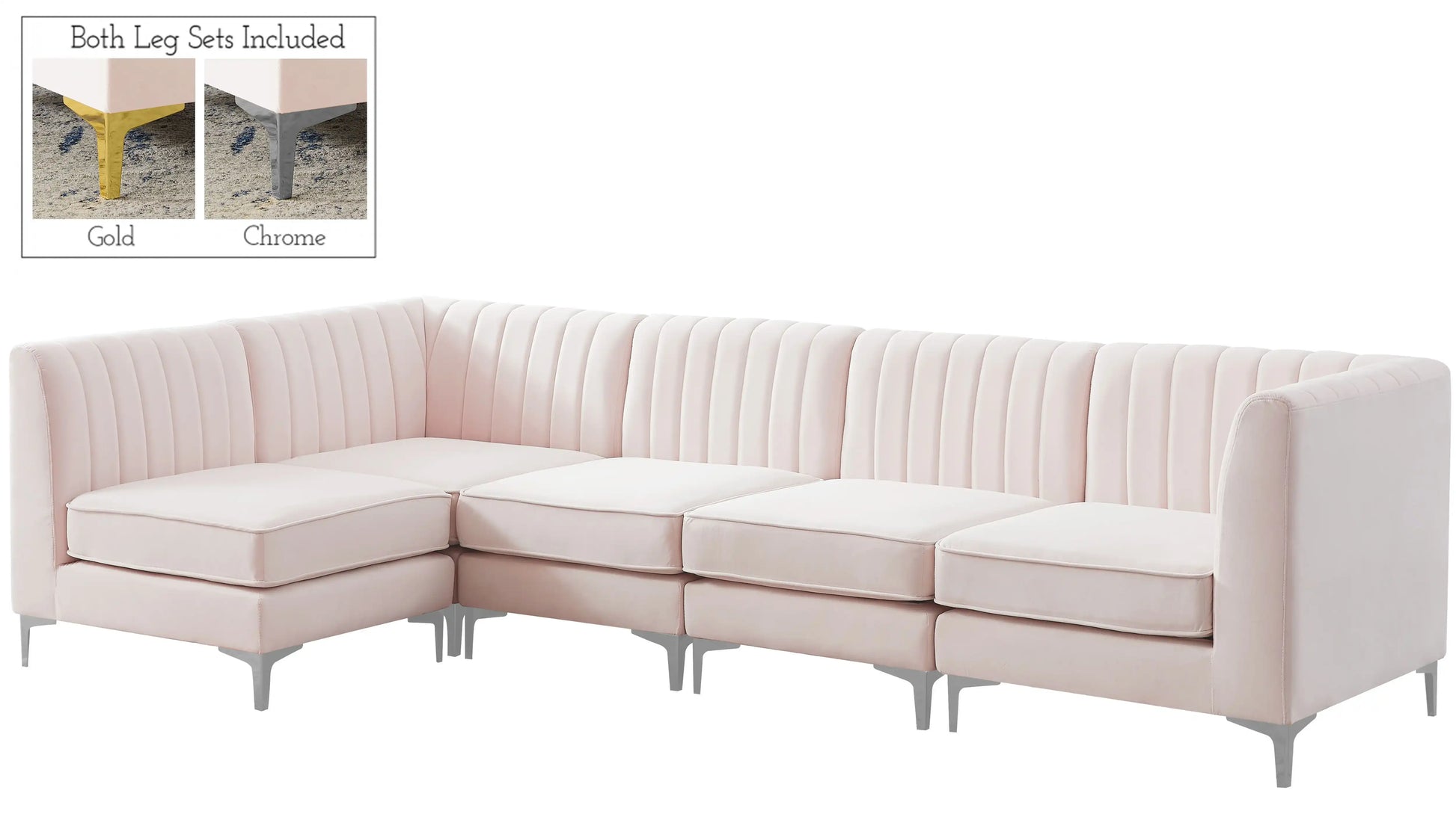 Alina - 5 Piece Modular Sectional - Best Buy Furniture