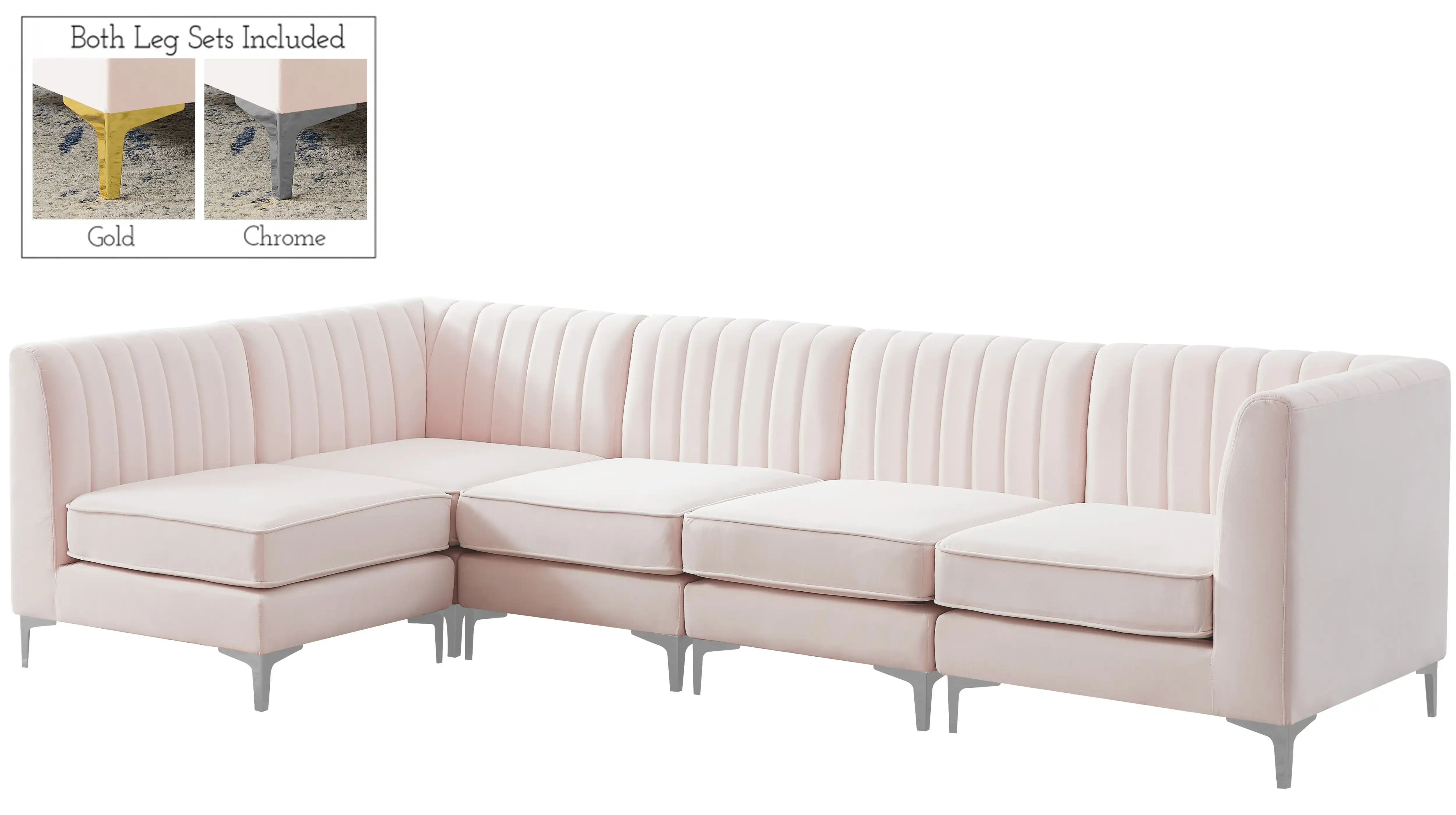 Alina - 5 Piece Modular Sectional - Best Buy Furniture