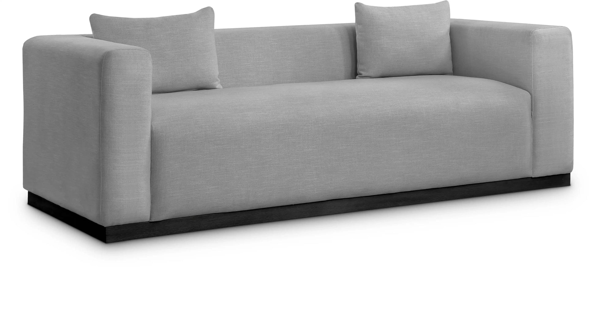 Alfie - Linen Textured Fabic Sofa - Best Buy Furniture