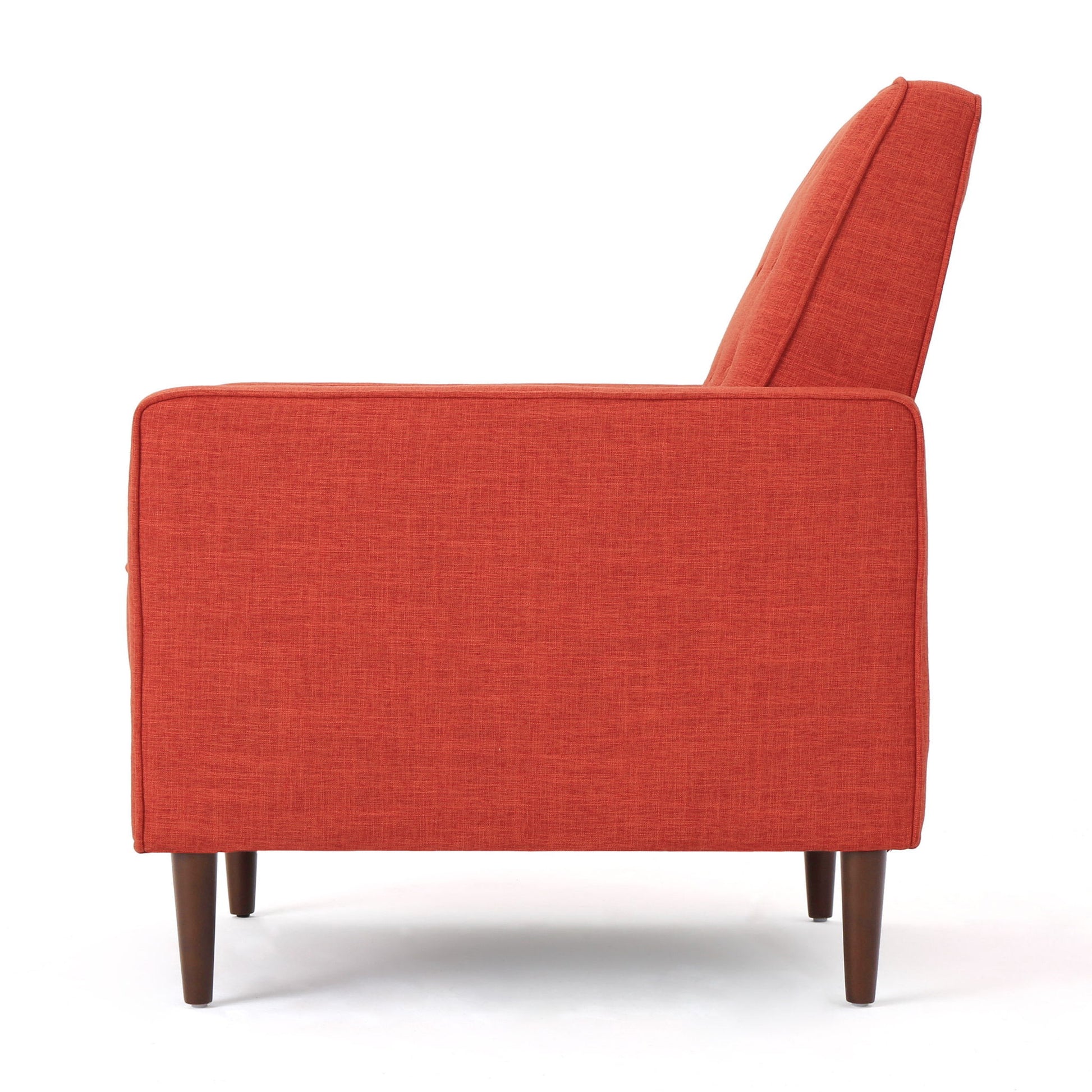 Mid-Century Modern Recliner With Button Tufted Waffle Stitch - Best Buy Furniture