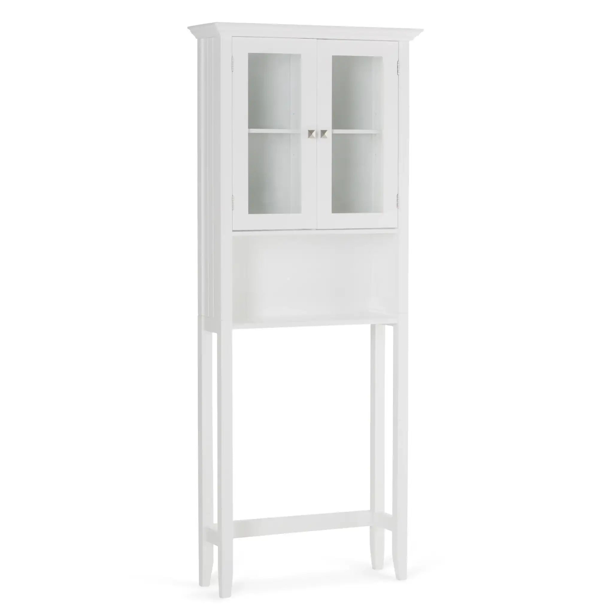 Acadian - Space Saver Cabinet - Pure White - Best Buy Furniture