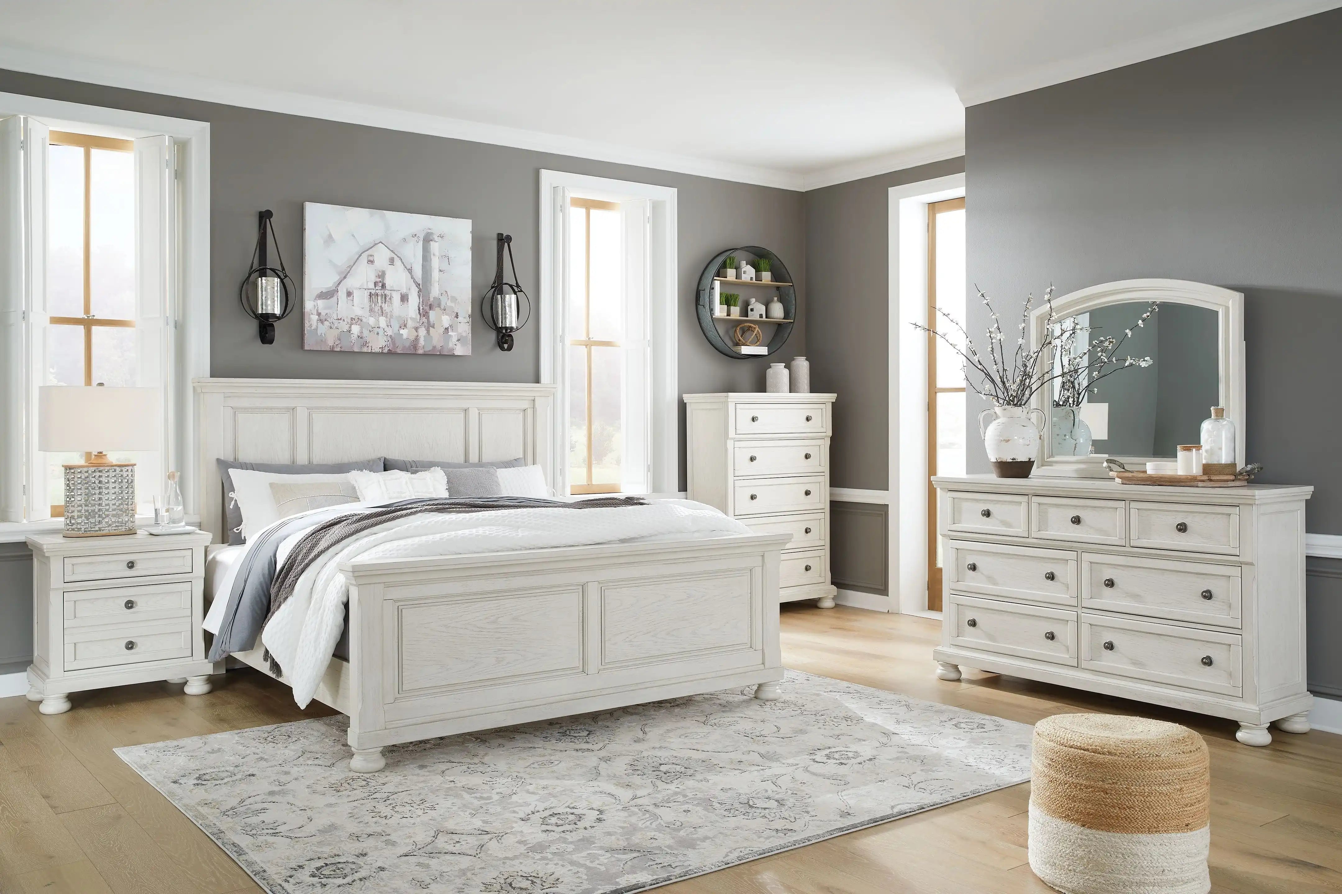Robbinsdale - Panel Bed - Best Buy Furniture
