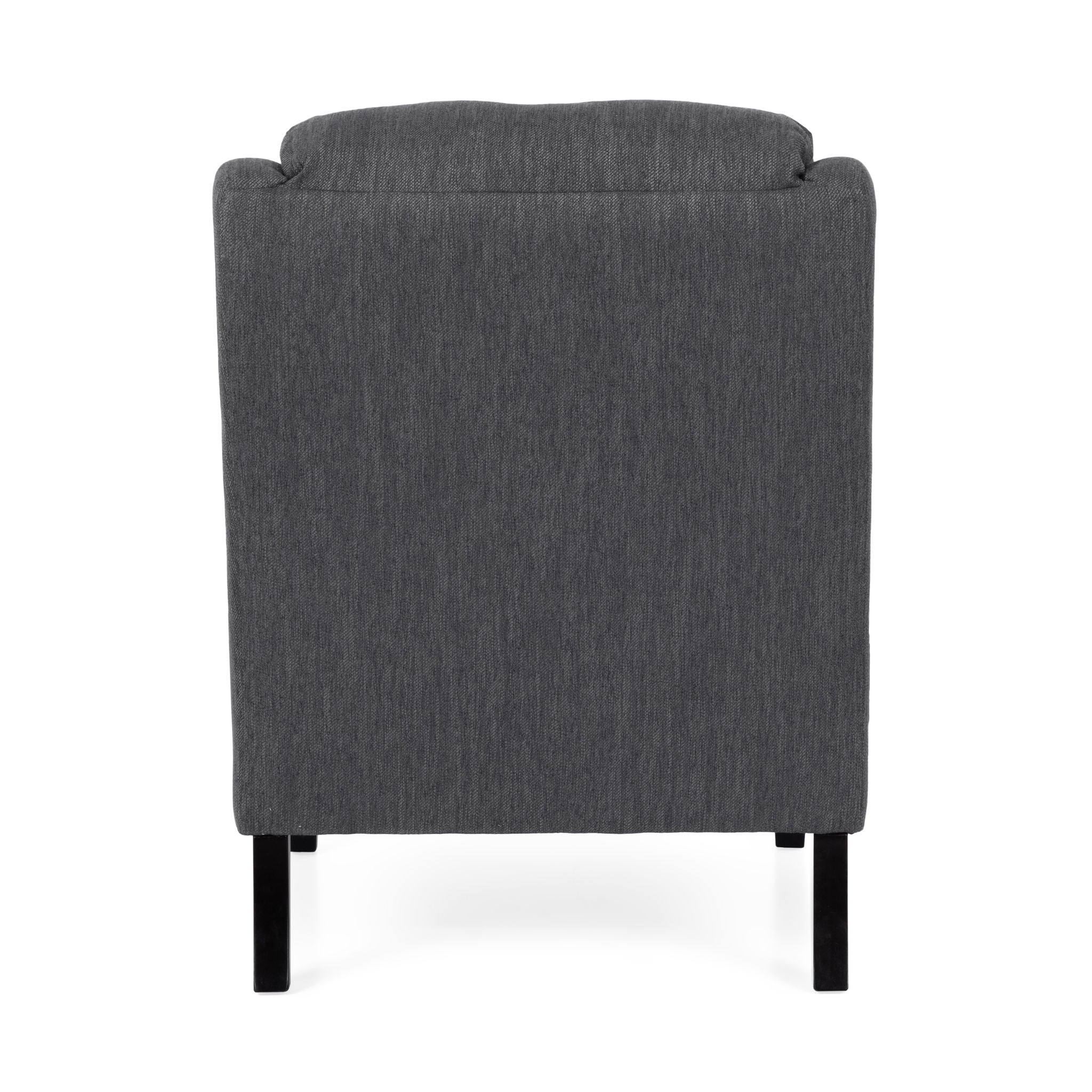 Contemporary Club Chair With Upholstered Fabric And Rubberwood Legs - Best Buy Furniture