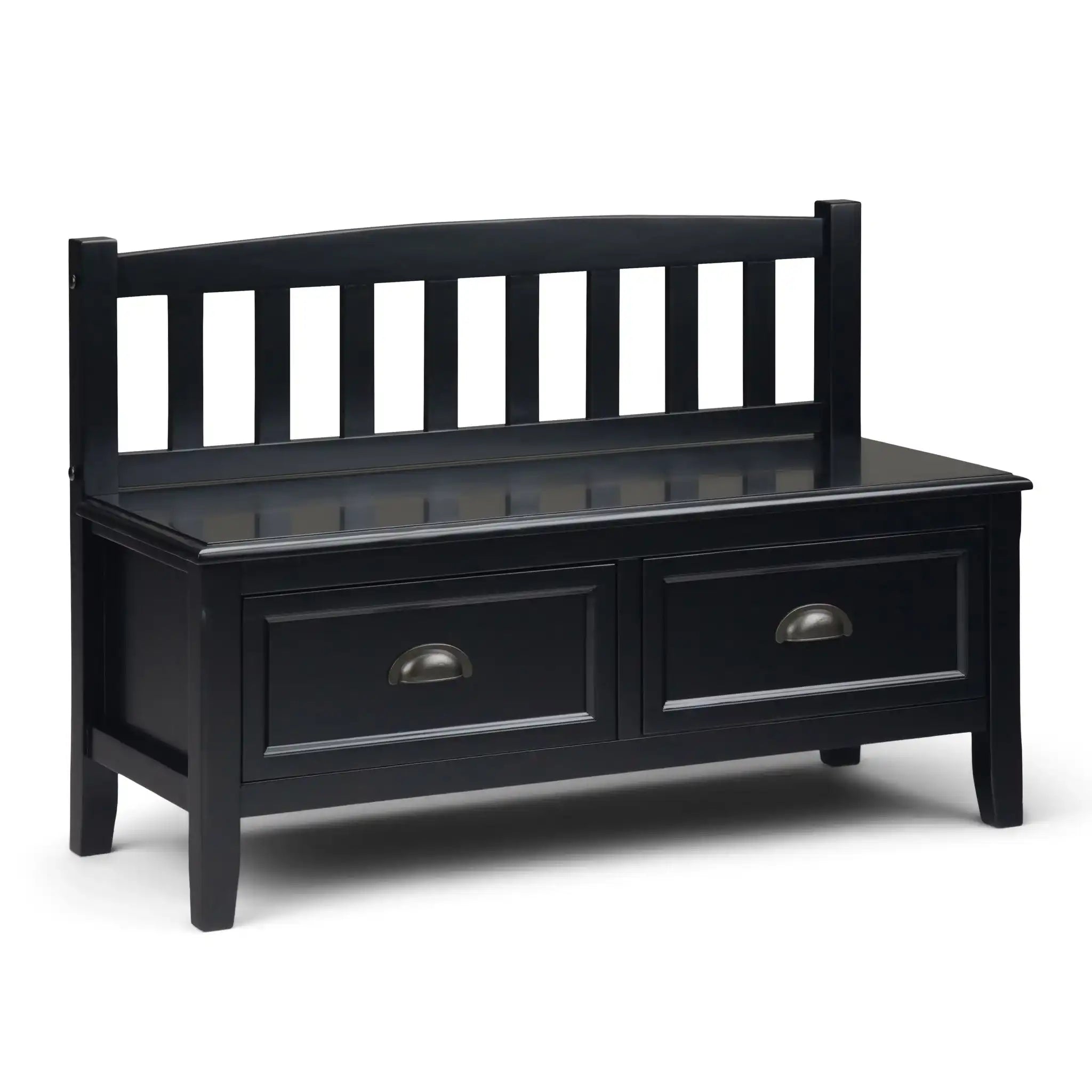 Burlington - Entryway Storage Bench With Drawers - Best Buy Furniture