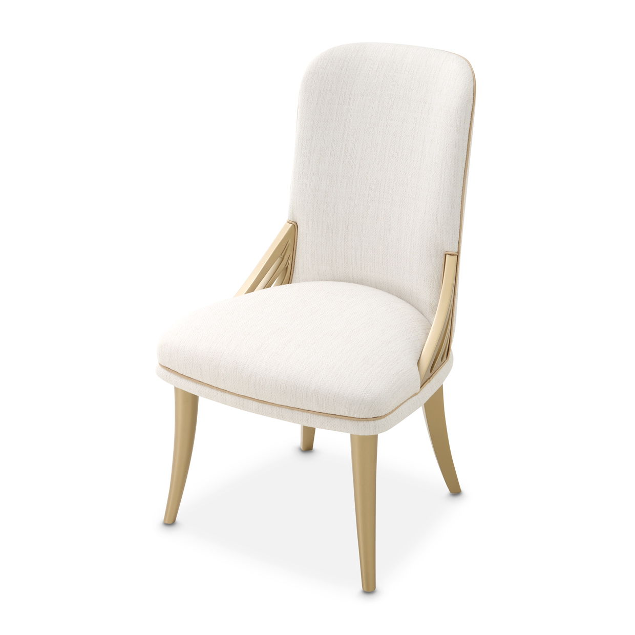 La Terrazza - Dining Side Chair (Set of 2) - Creamy Pearl - Best Buy Furniture