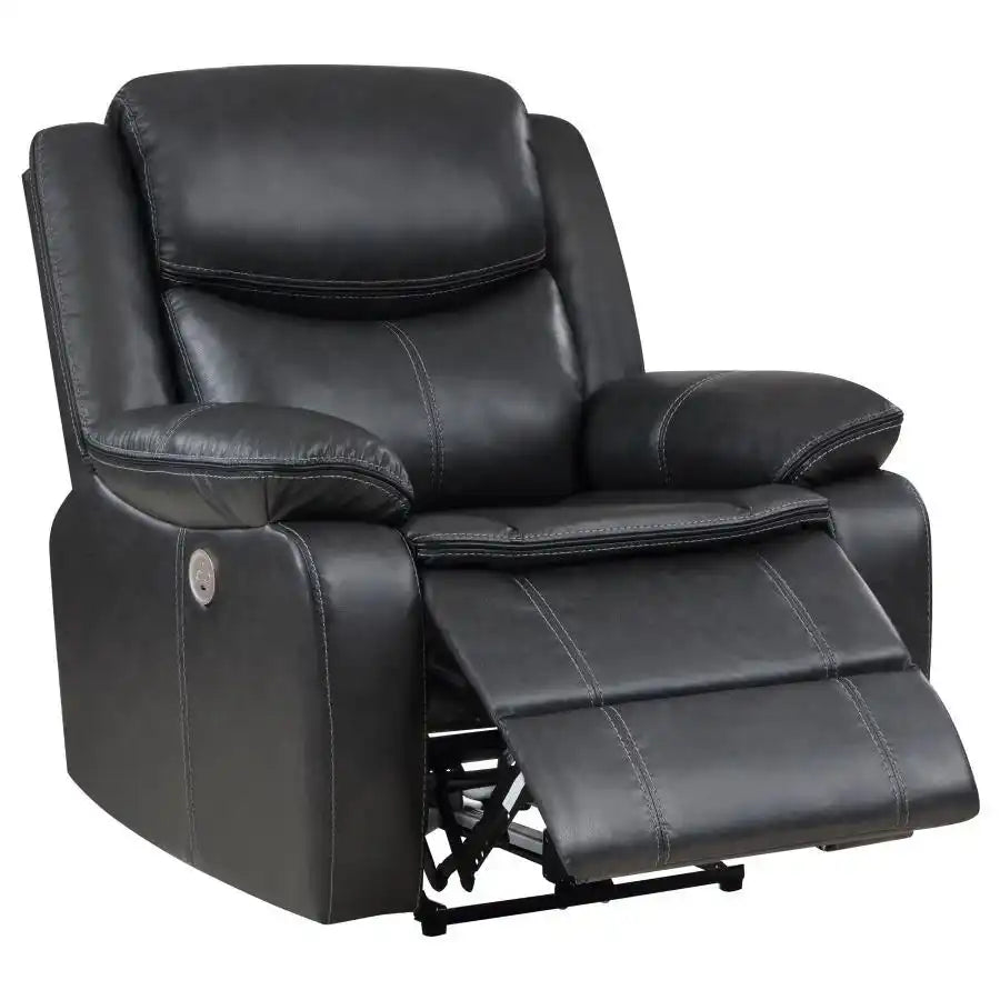 Sycamore - Upholstered Power Recliner Chair - Best Buy Furniture