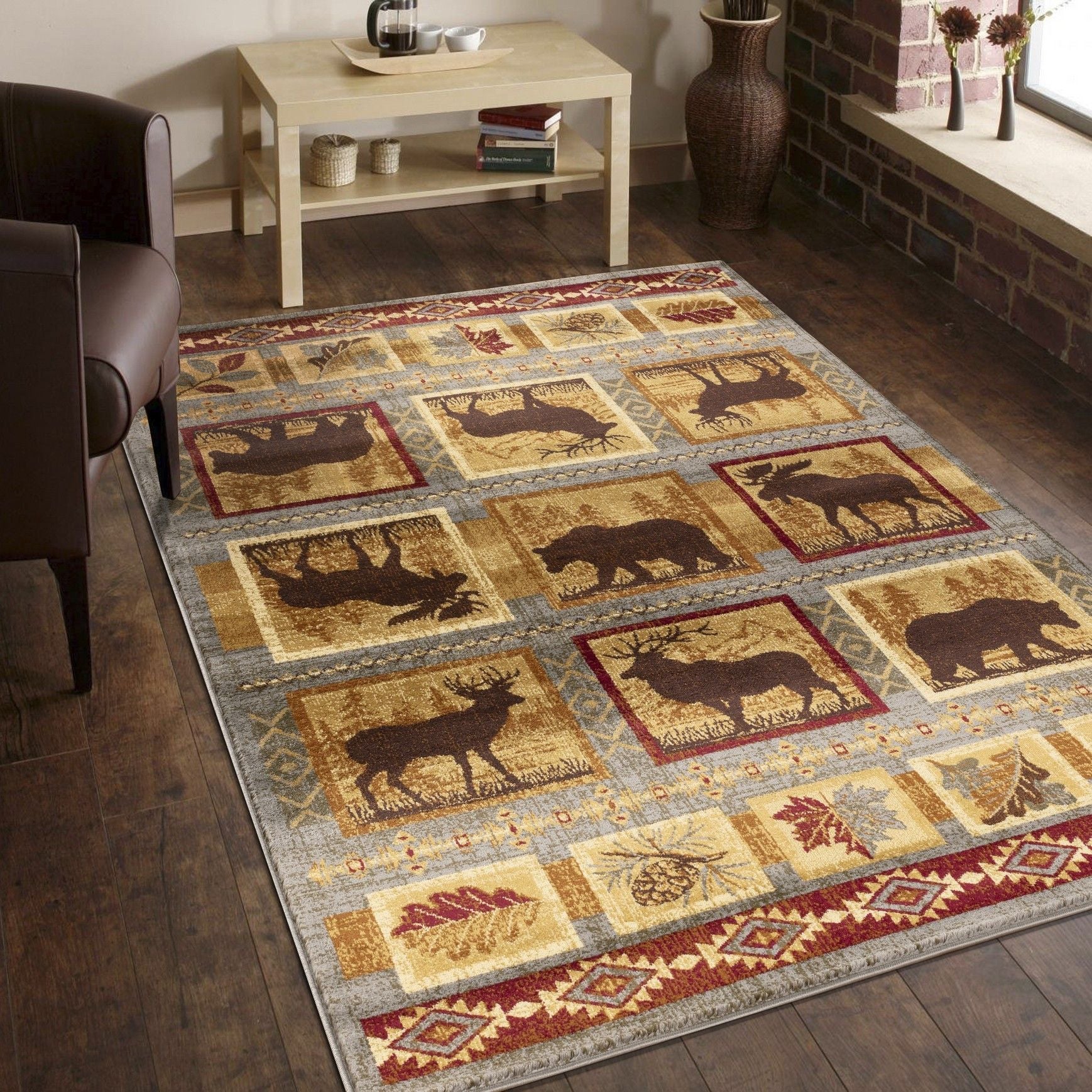 Nature's Nest - GC_CBL3004 Lodge Area Rug - Best Buy Furniture