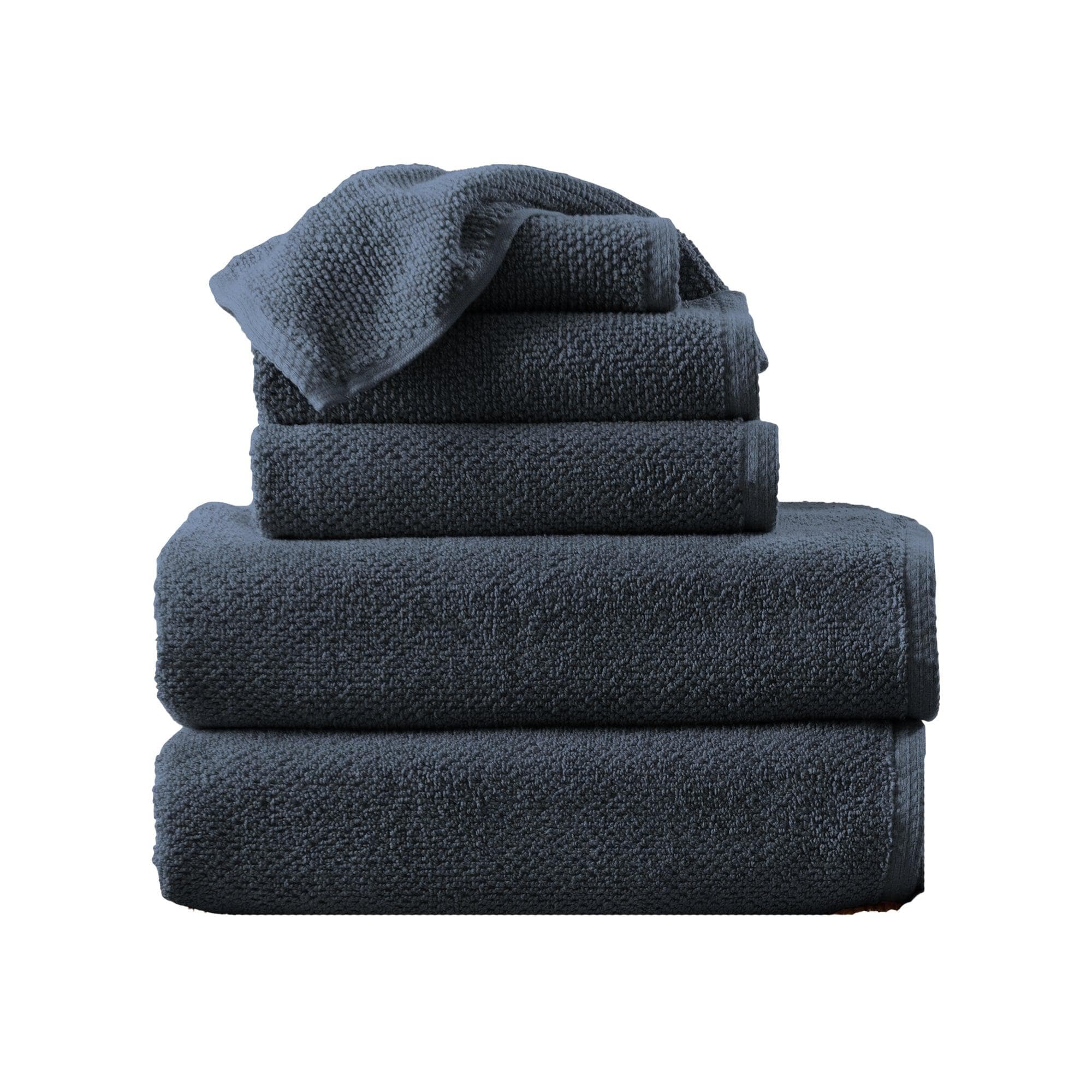Cotton Textured Bath Towel Set - Acacia Collection - Best Buy Furniture