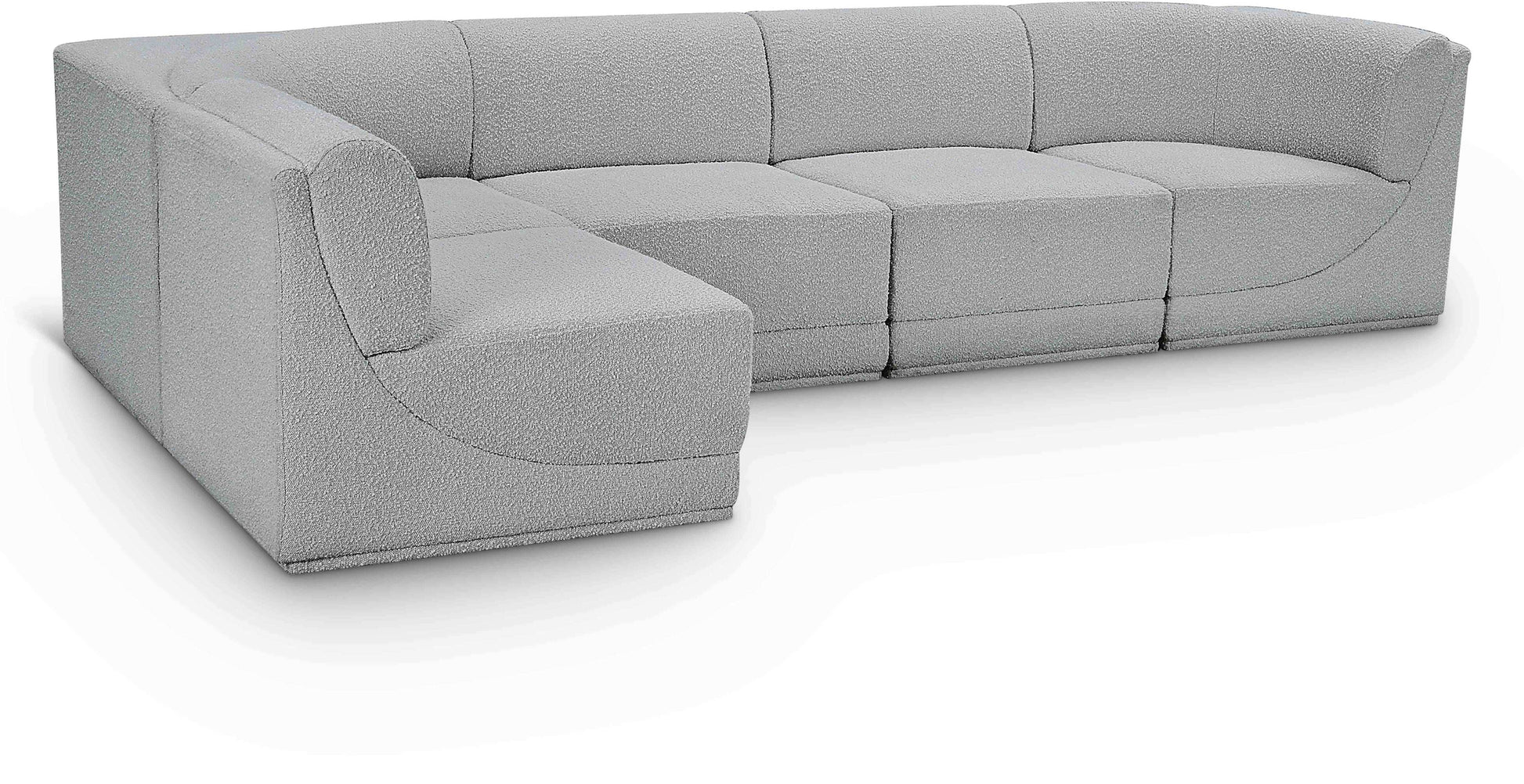 Ollie - 5 Piece Modular Sectional - Best Buy Furniture