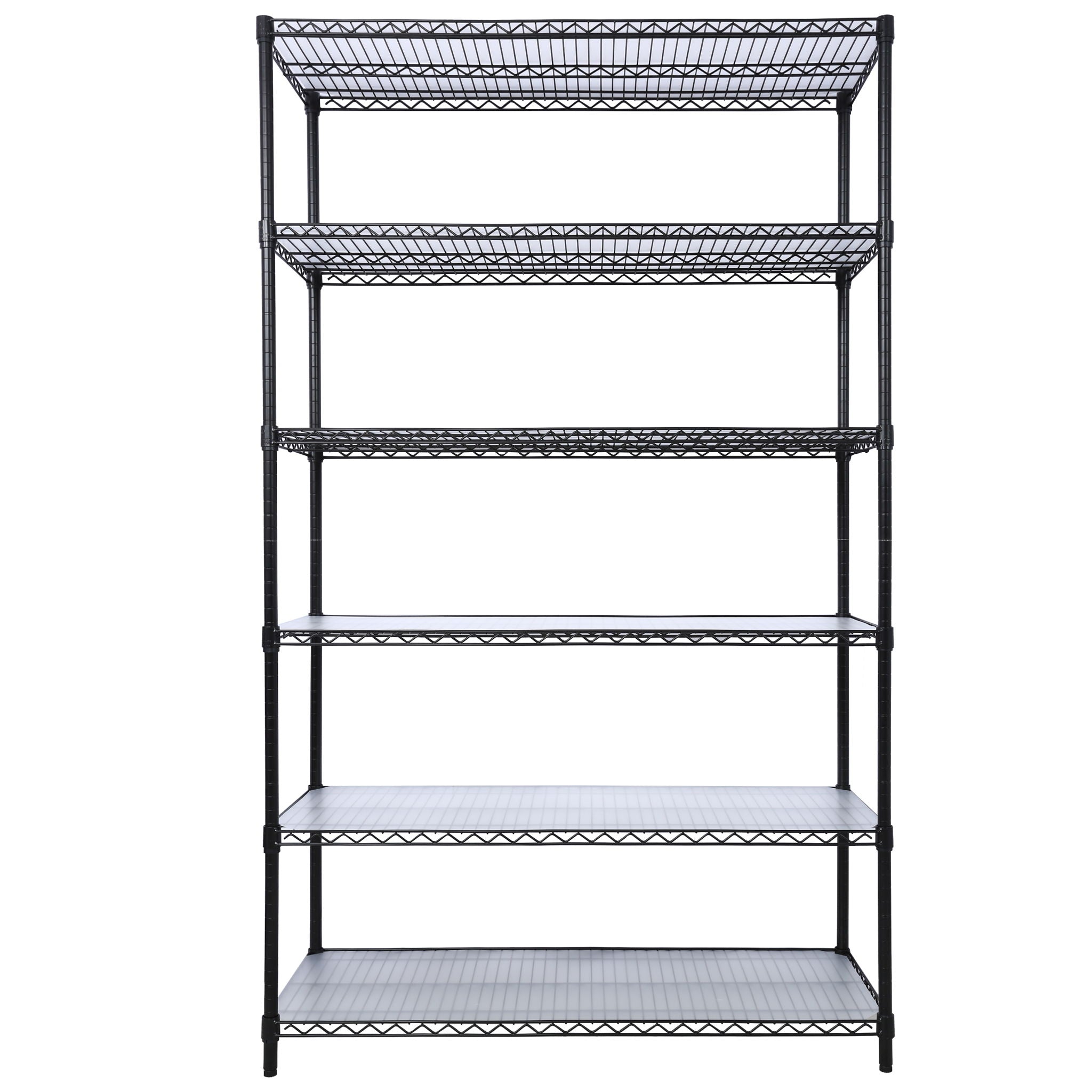 6 Tier 6000Lbs Capacity Nsf Metal Shelf Wire Shelving Unit, Heavy Duty Adjustable Storage Rack With Wheels & Shelf Liners For Commercial Grade Utility Steel Storage Rack - Best Buy Furniture