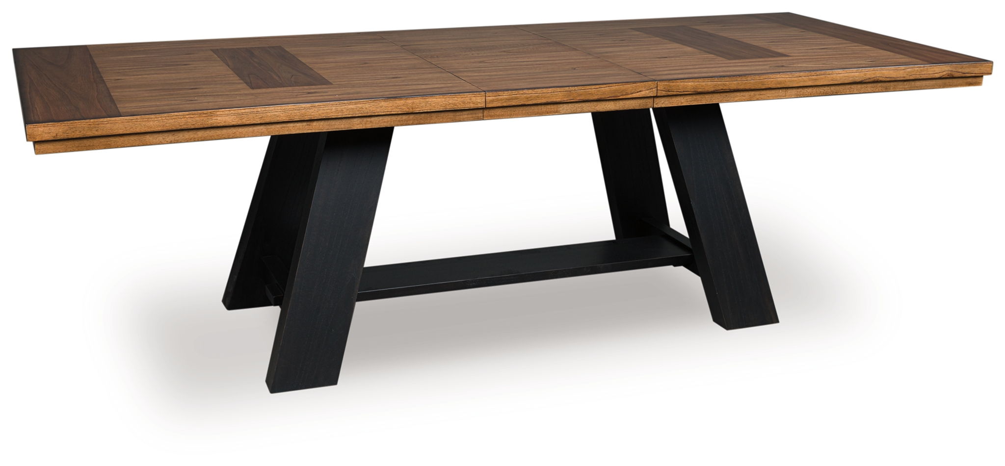 Greddinton - Dining Extension Table - Brown / Black - Best Buy Furniture