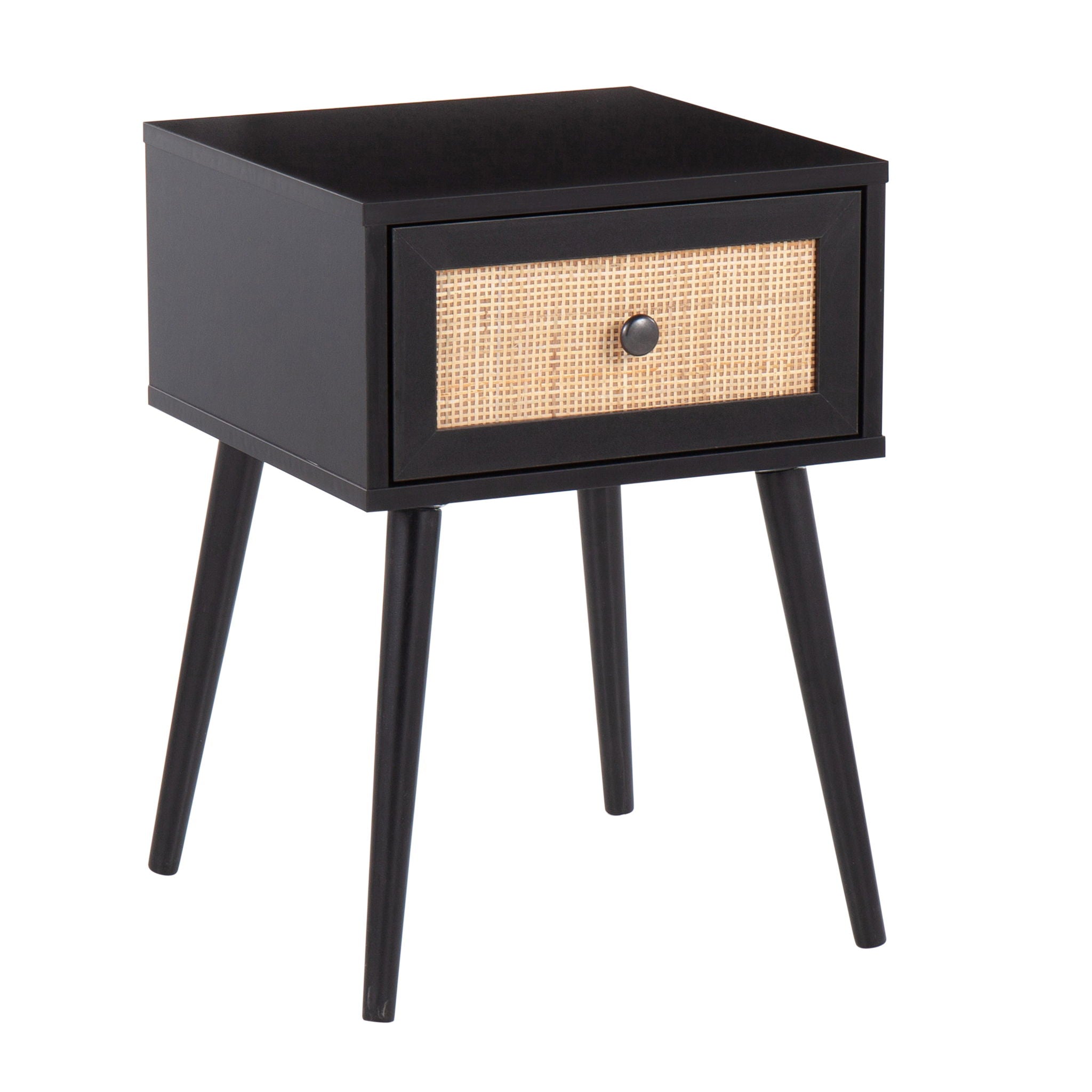 Bora Bora - Contemporary Side Table - Black - Best Buy Furniture
