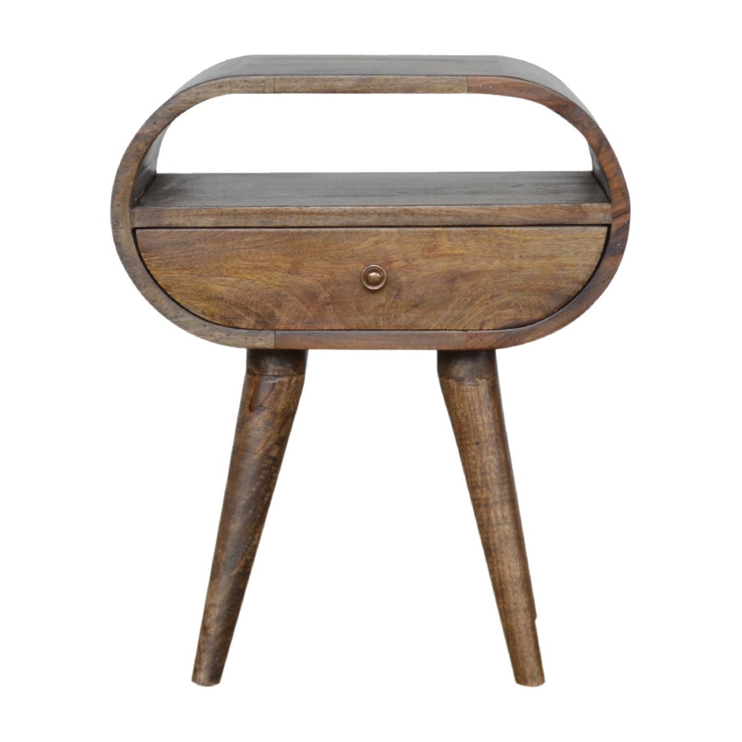 Circular Open Bedside Nightstand - Best Buy Furniture