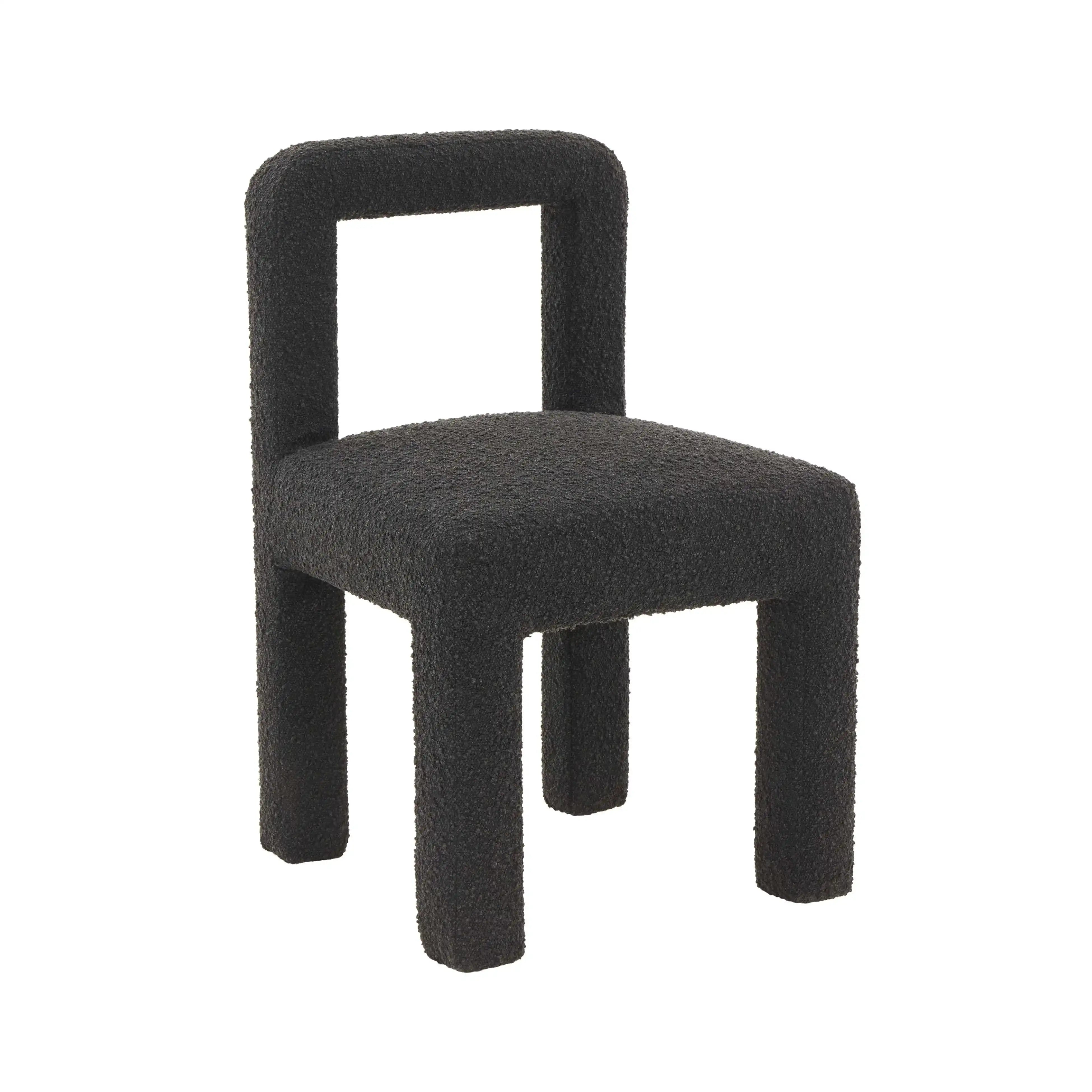 Hazel - Boucle Dining Chair - Best Buy Furniture