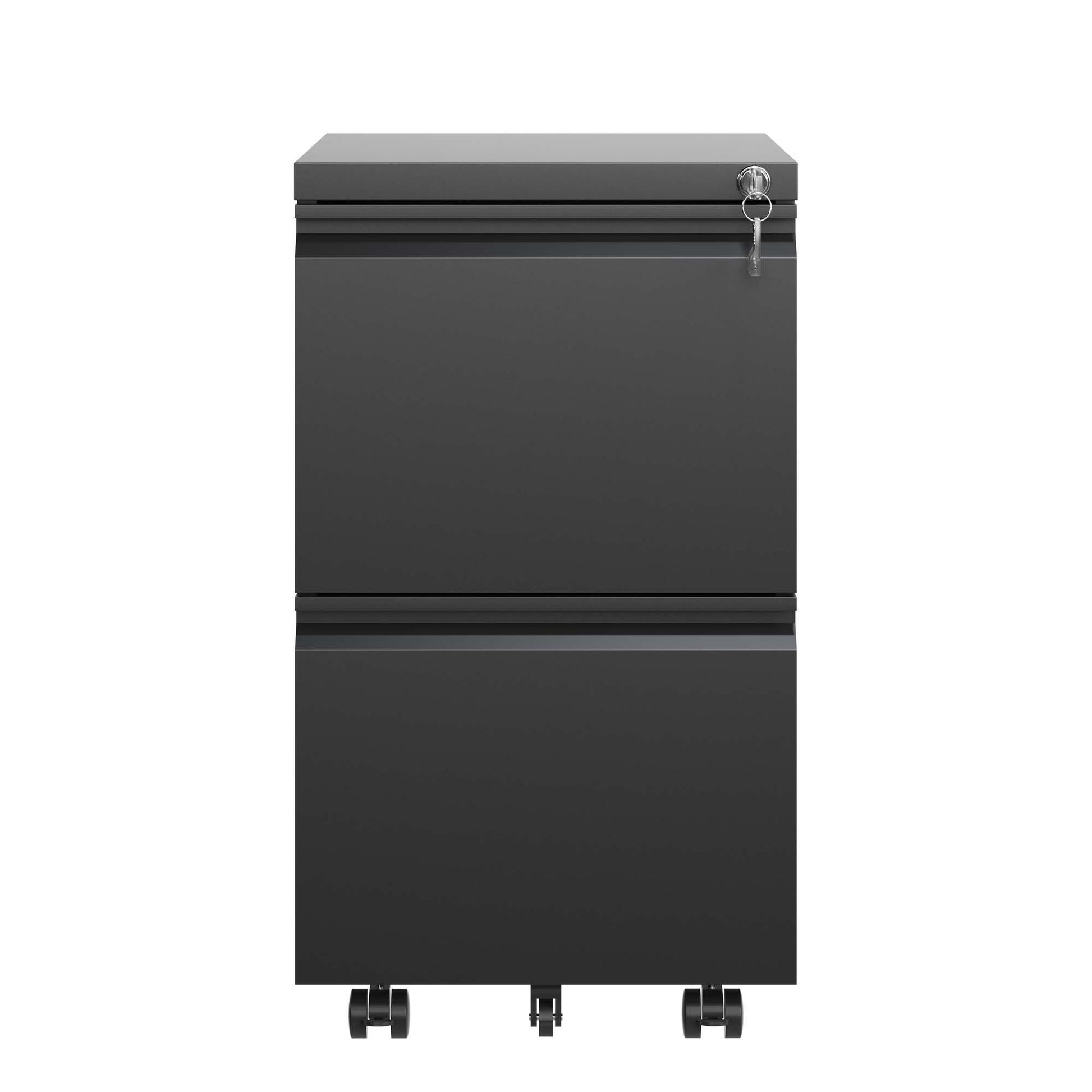 Metal Drawer Mobile File Cabinet With Lock For Home Office Organizer - Best Buy Furniture