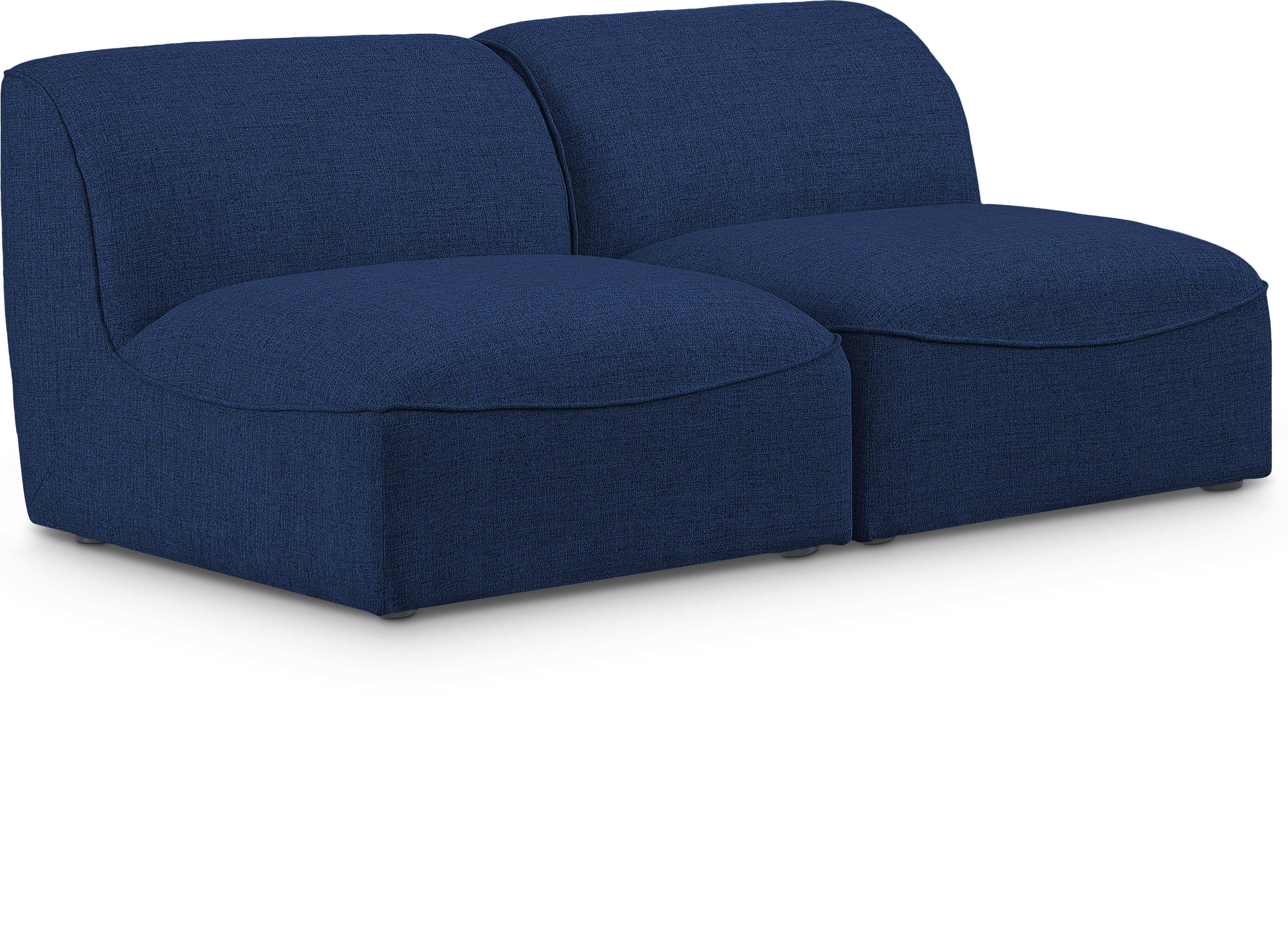 Miramar - 2 Seat Armless Modular Sofa - Best Buy Furniture