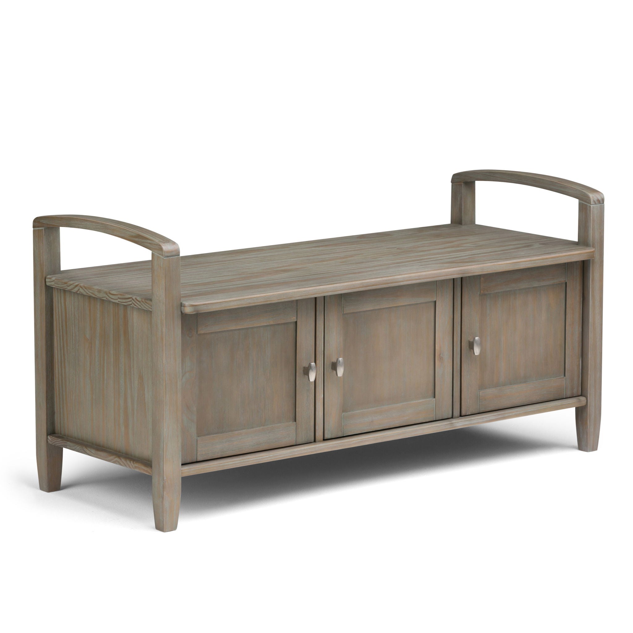 Warm Shaker - Handcrafted Entryway Storage Bench - Best Buy Furniture