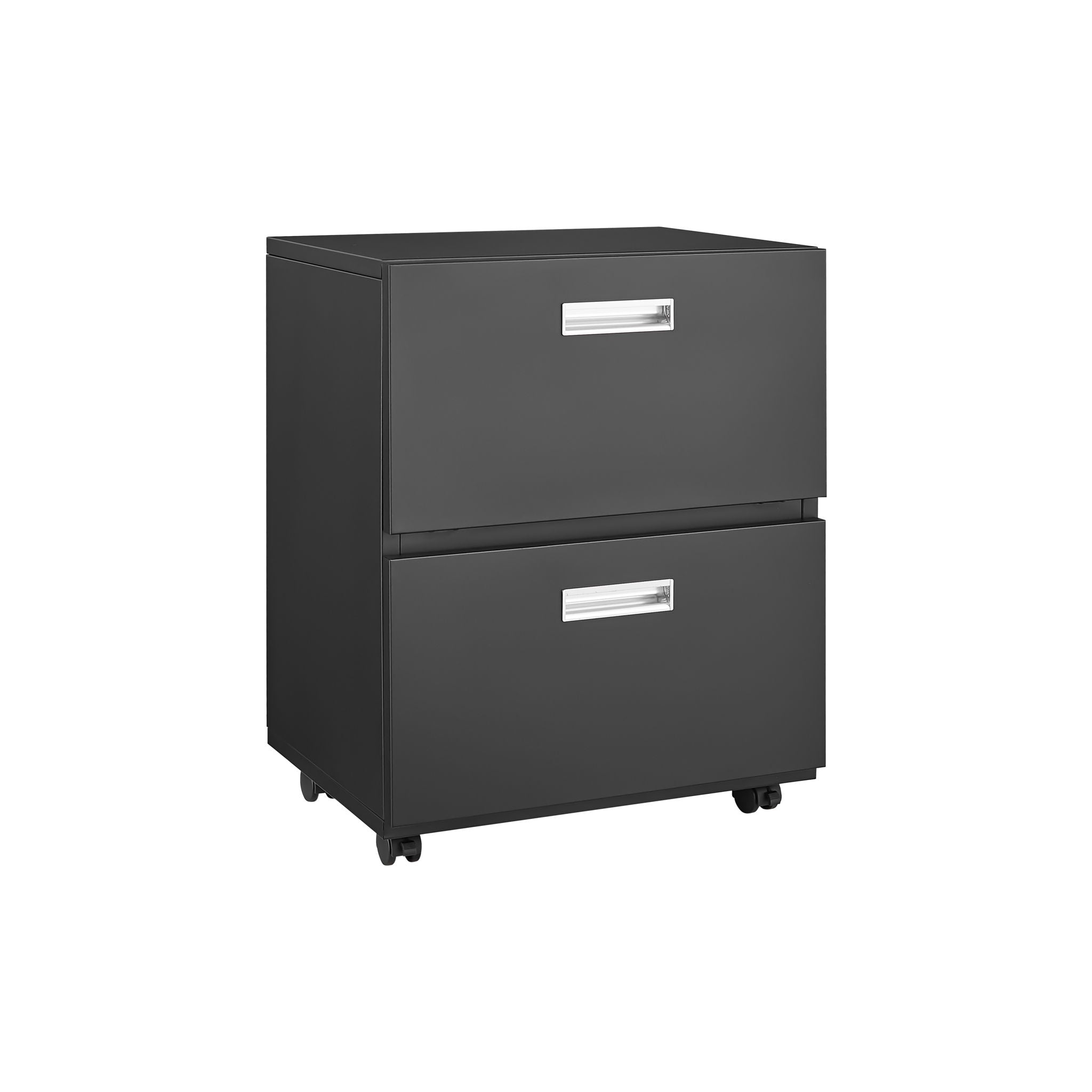Office Furniture Copier Cabinet 2 Door Steel Copier Stand Mobile Pedestal File Printer Stand - Black - Best Buy Furniture