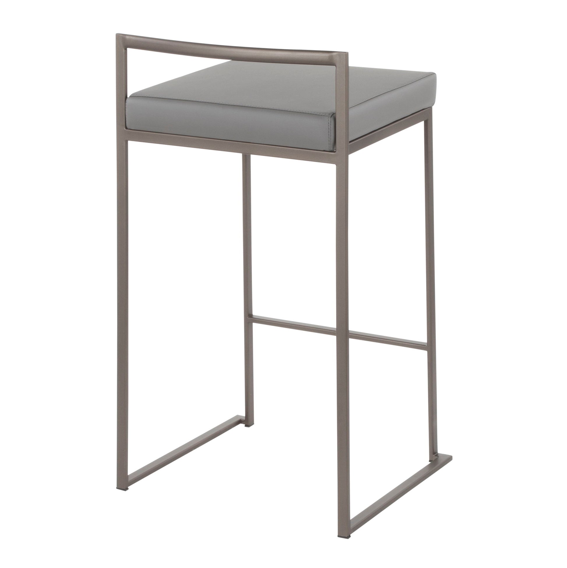 Fuji - Industrial Stackable Counter Stool Elegant Design - Best Buy Furniture
