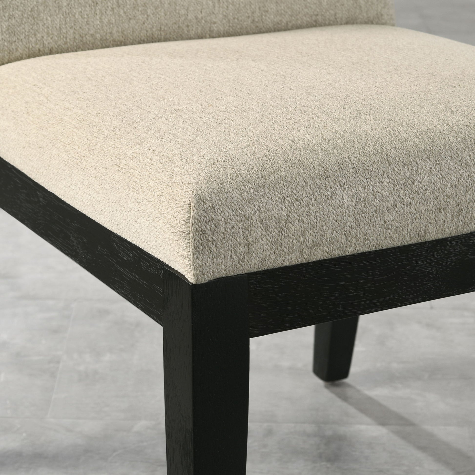 Roundhill Furniture - Rocco Contemporary Solid Wood Dining Chairs (Set of 2) - Beige - Best Buy Furniture