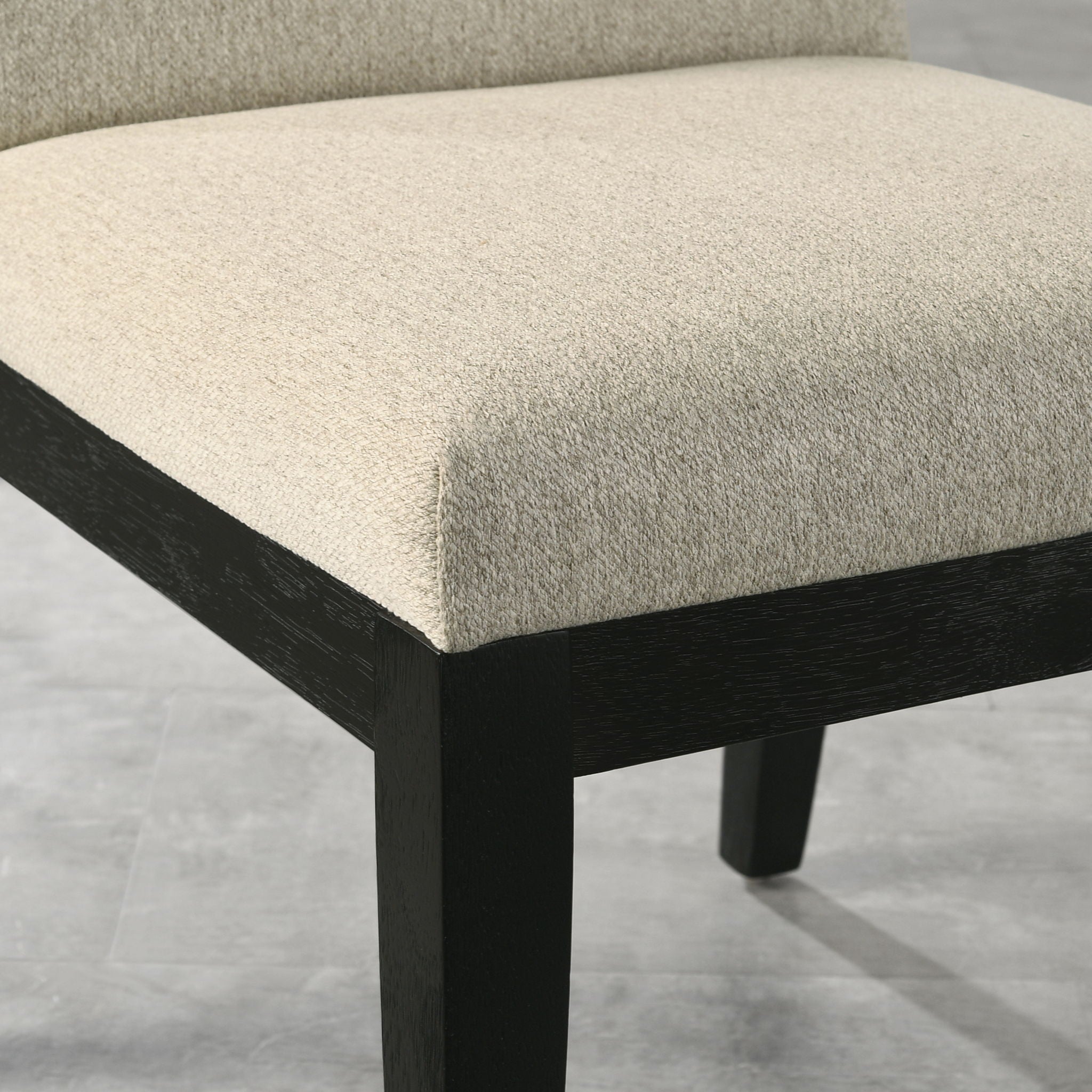 Roundhill Furniture - Rocco Contemporary Solid Wood Dining Chairs (Set of 2) - Beige - Best Buy Furniture