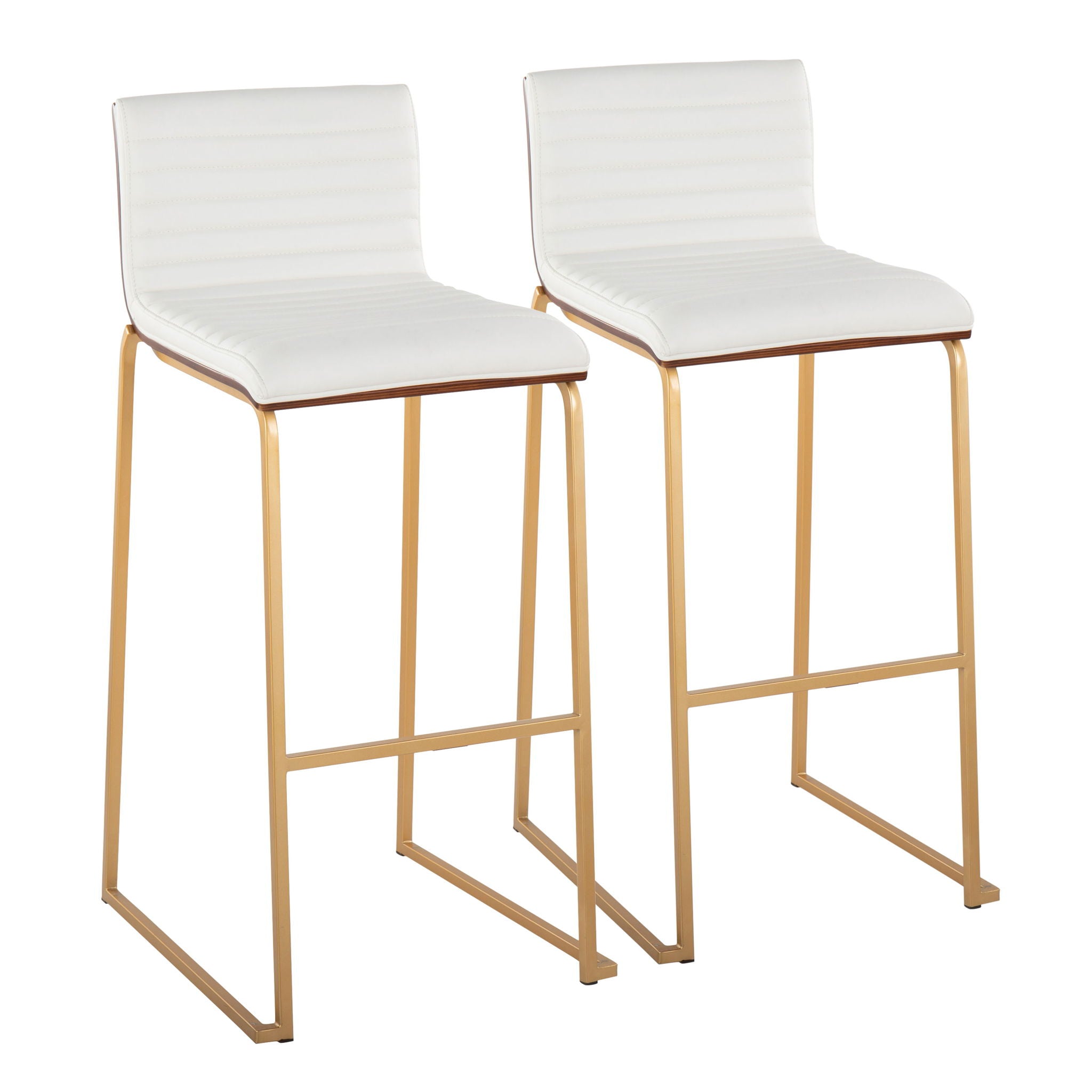 Mason Mara - Contemporary Versatile Desig Fixed Height Barstool (Set of 2) - Best Buy Furniture