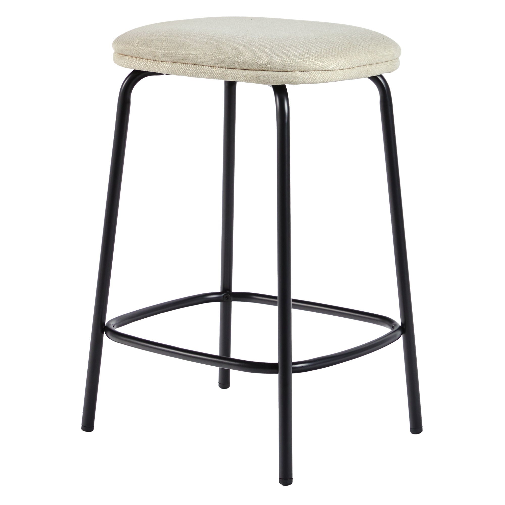 Modern Simple Counter Stool With Upholstered Seat (Set of 2) - Best Buy Furniture