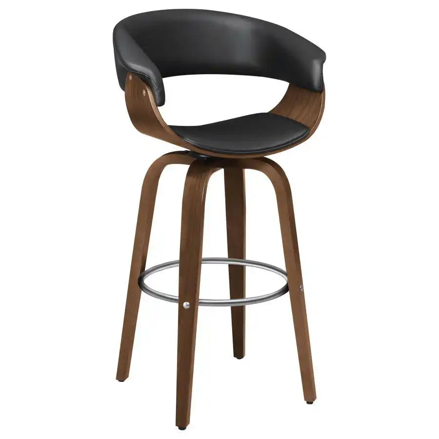Zion - Upholstered Swivel Bar Stool - Best Buy Furniture