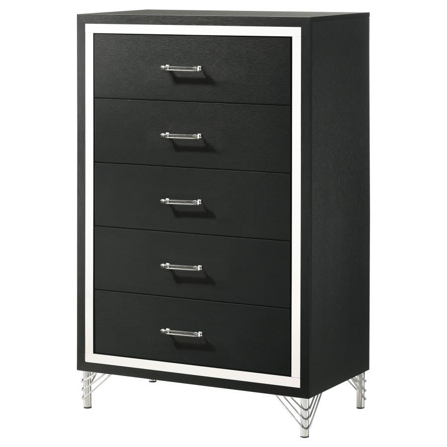 Lucia - 5-Drawer Bedroom Chest - Best Buy Furniture