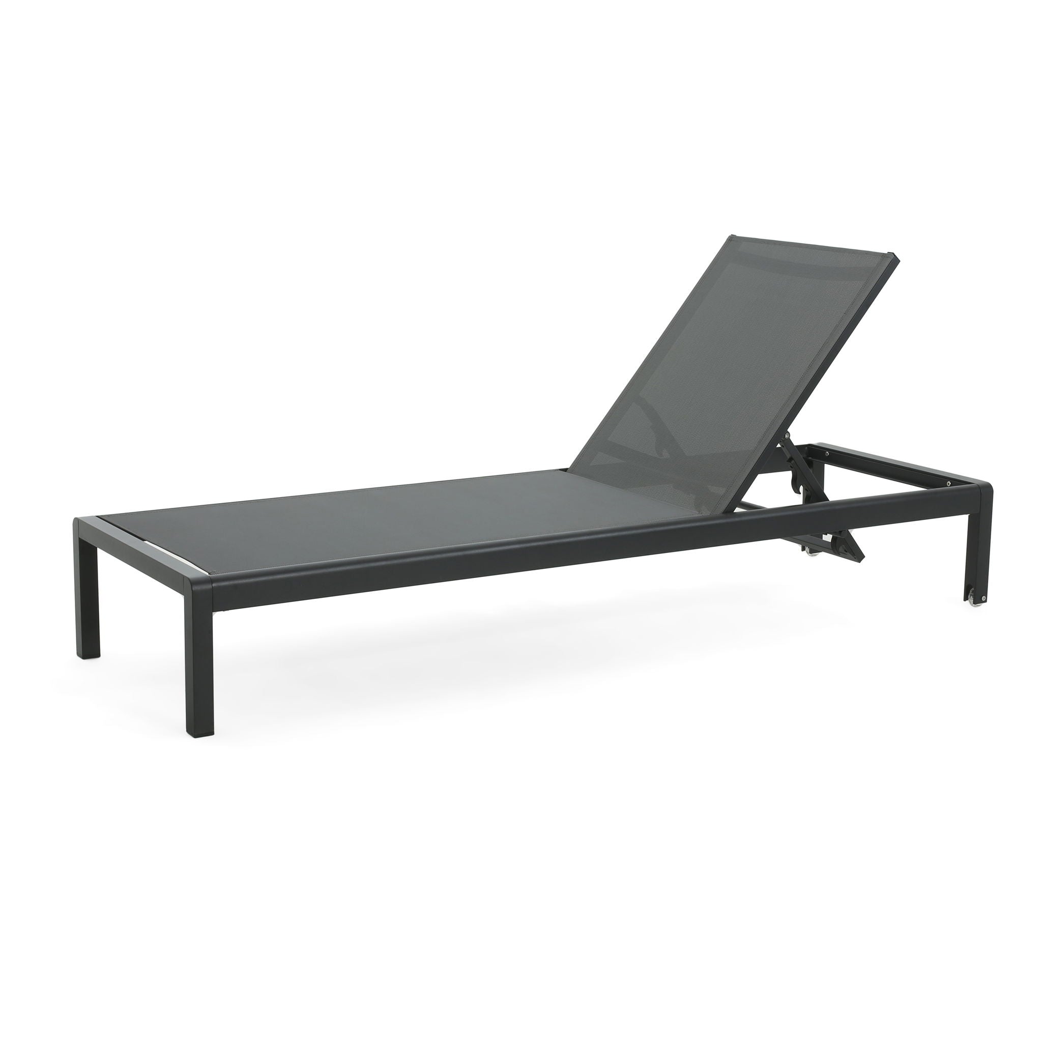 Outdoor Patio Chaise Lounge With 5 Reclining Positions - Best Buy Furniture