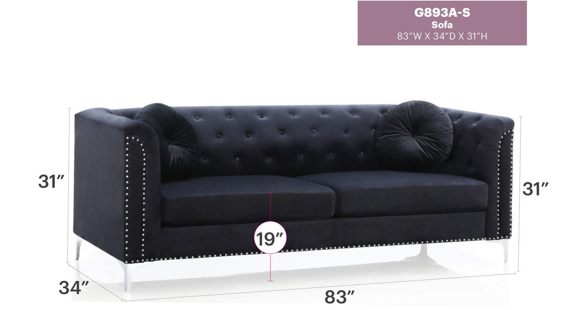 Elegant Contemporary Sofa - Best Buy Furniture