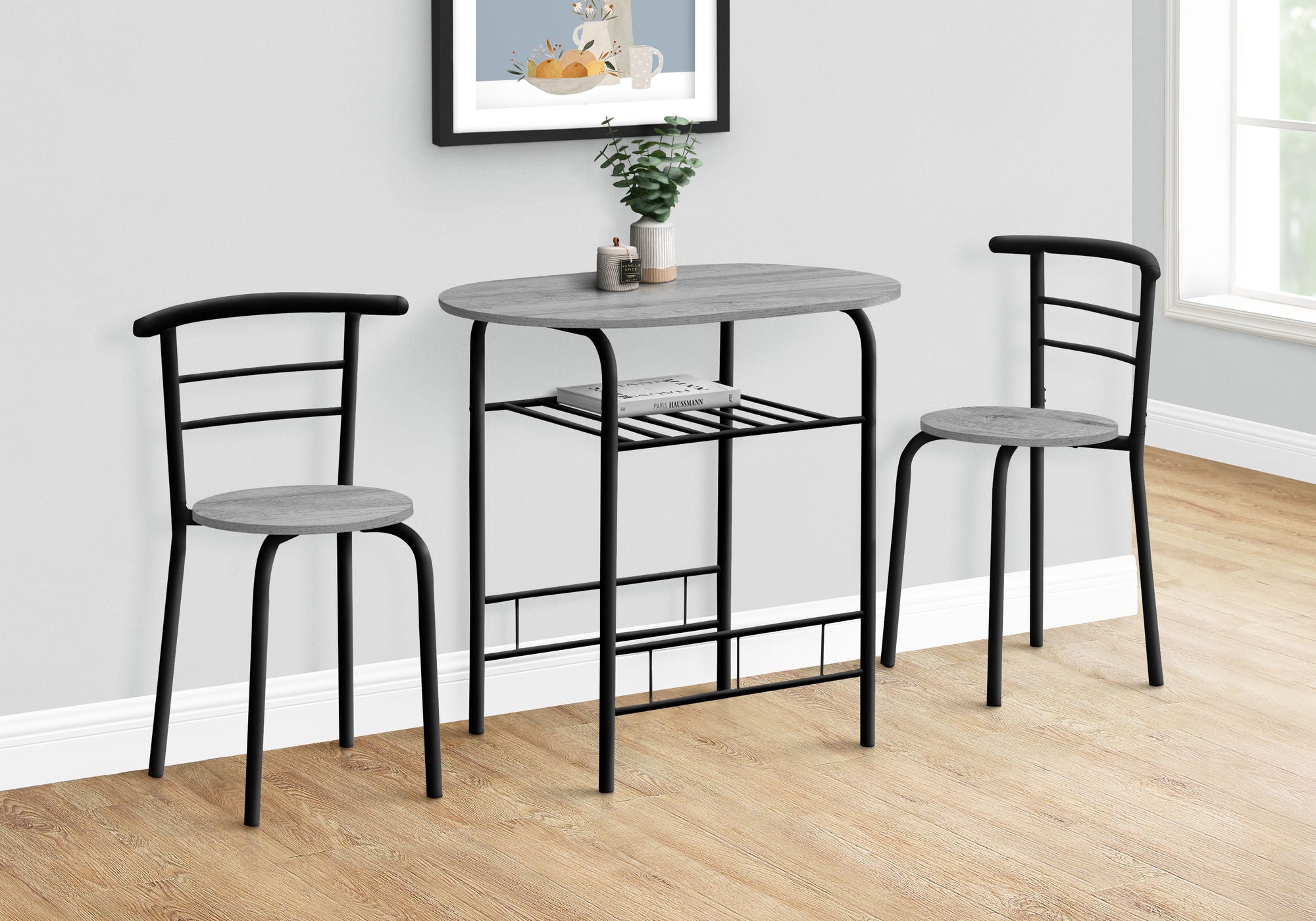 3 Pieces Dining Table Set, Small, Contemporary & Modern - Best Buy Furniture