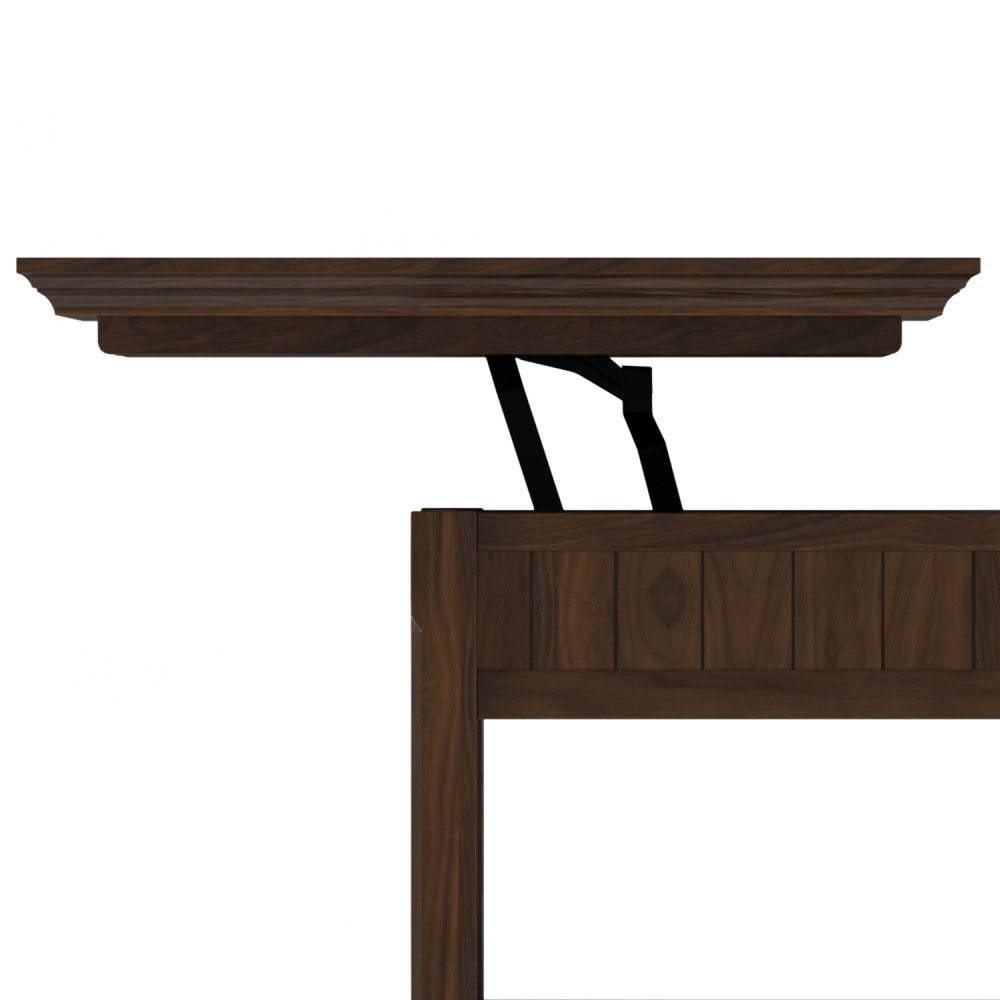 Acadian - Lift Top Coffee Table - Brown - Best Buy Furniture