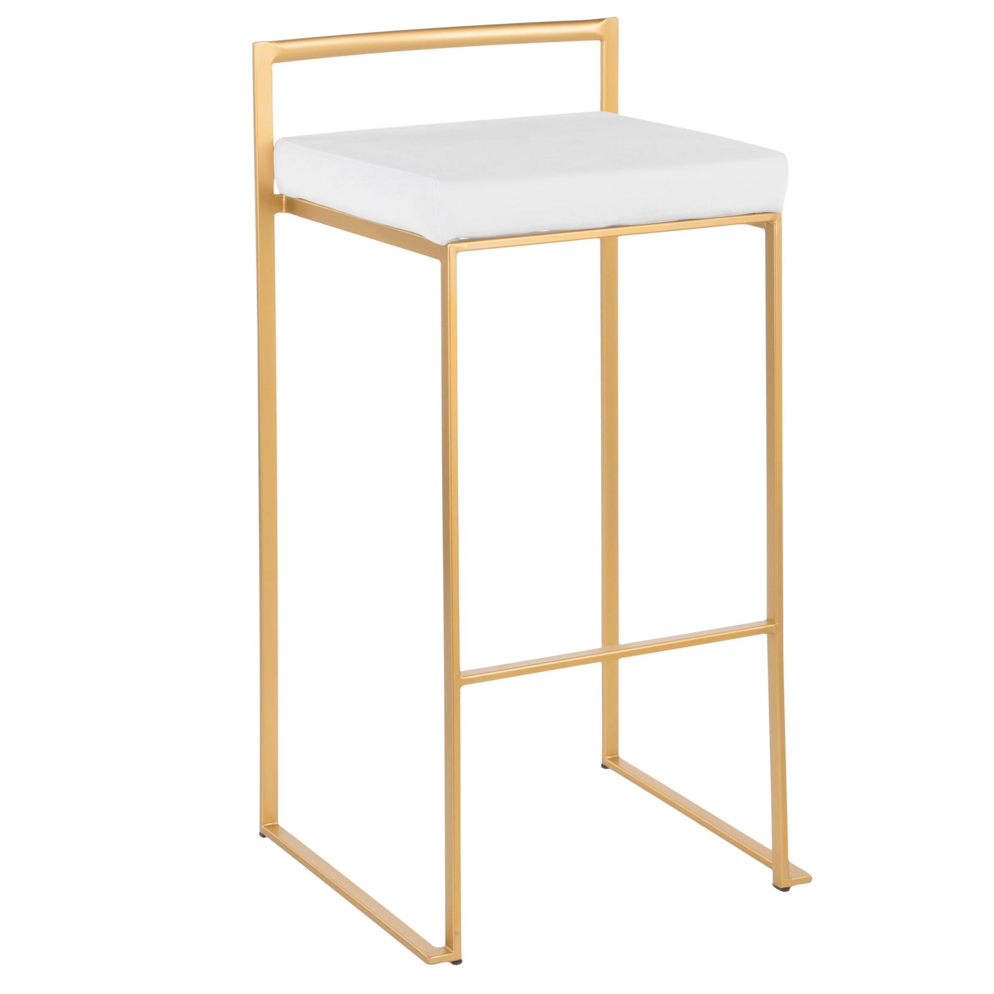 Fuji - Contemporary / Glam & Quality Construction Barstool - Best Buy Furniture