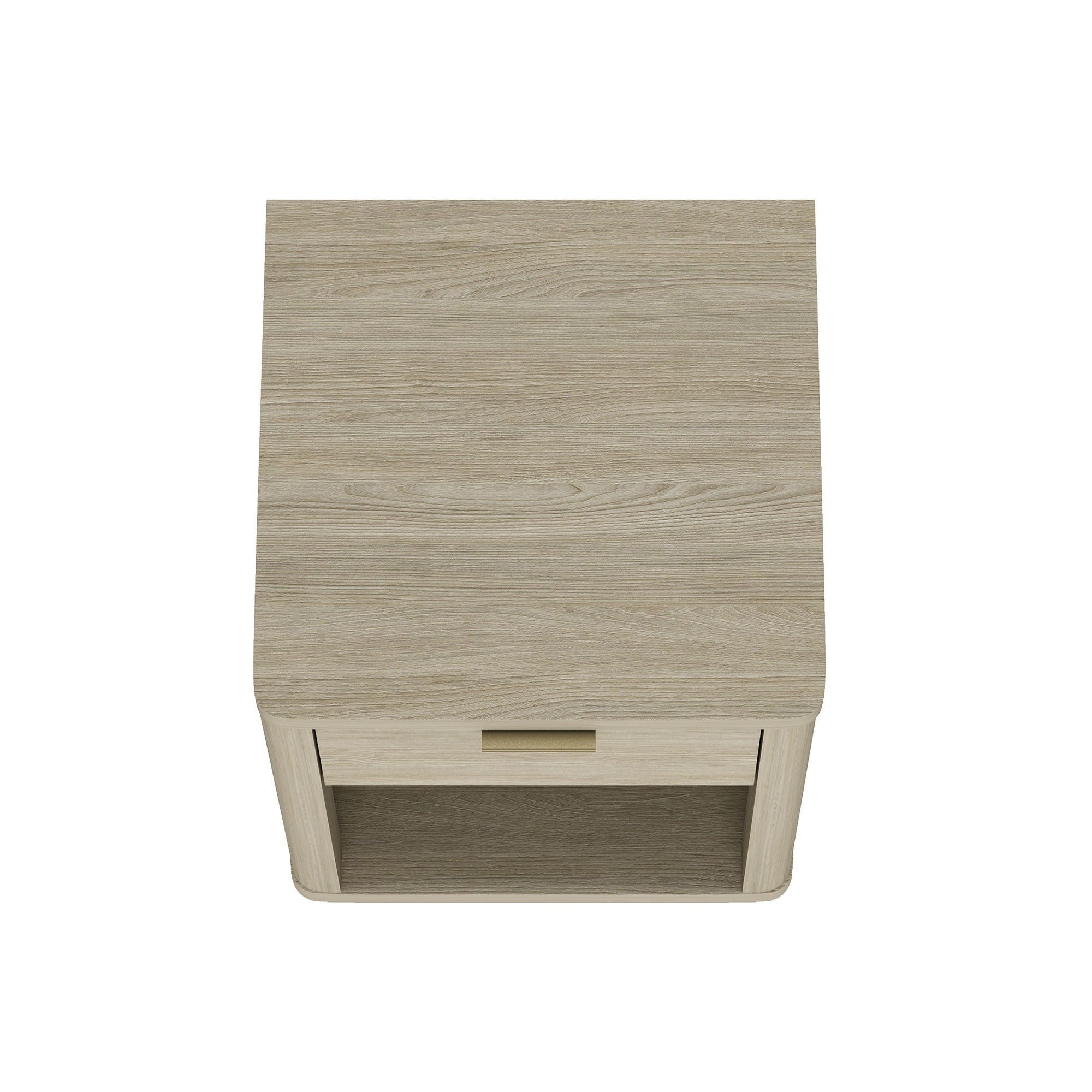 Evelyn - Nightstand With 1 Drawer And Open Shelf