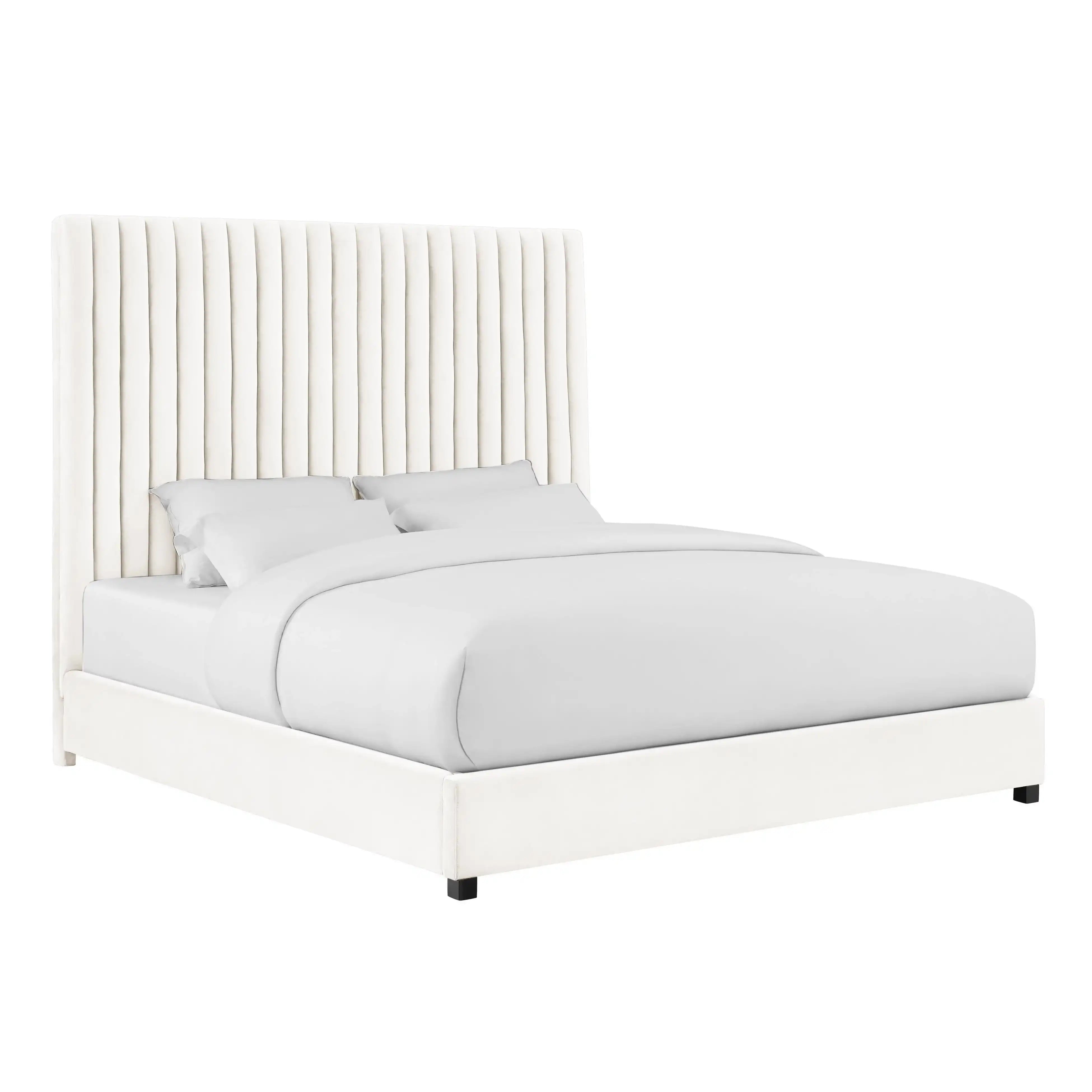 Arabelle - Velvet Bed - Best Buy Furniture
